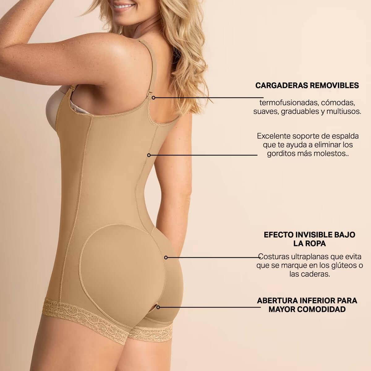 Faja reductora  - Moldea cintura y abdomen con total comodidad