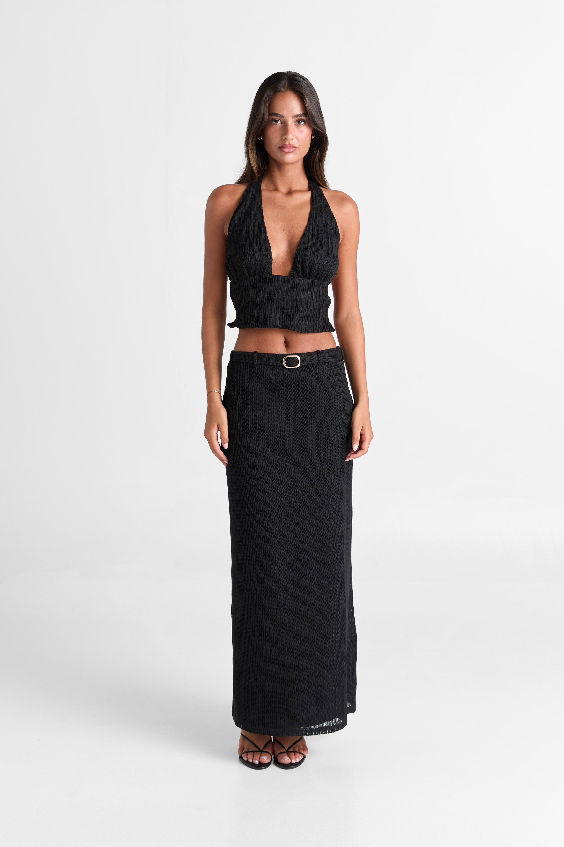 Top Haven en negro