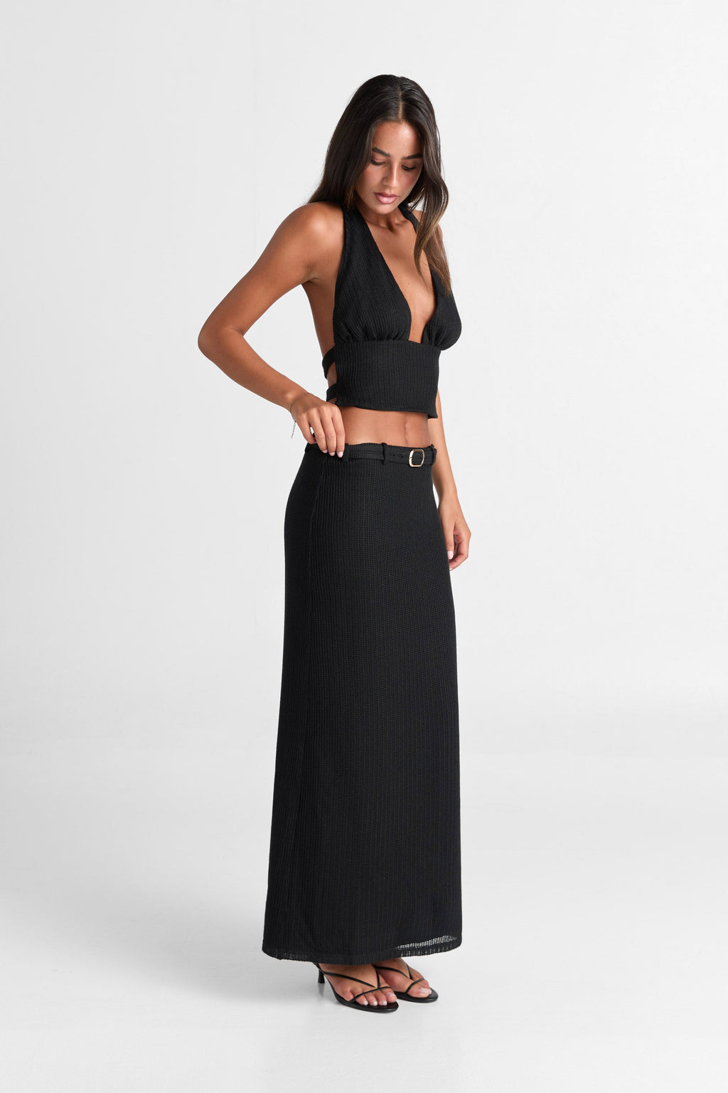 Top Haven en negro