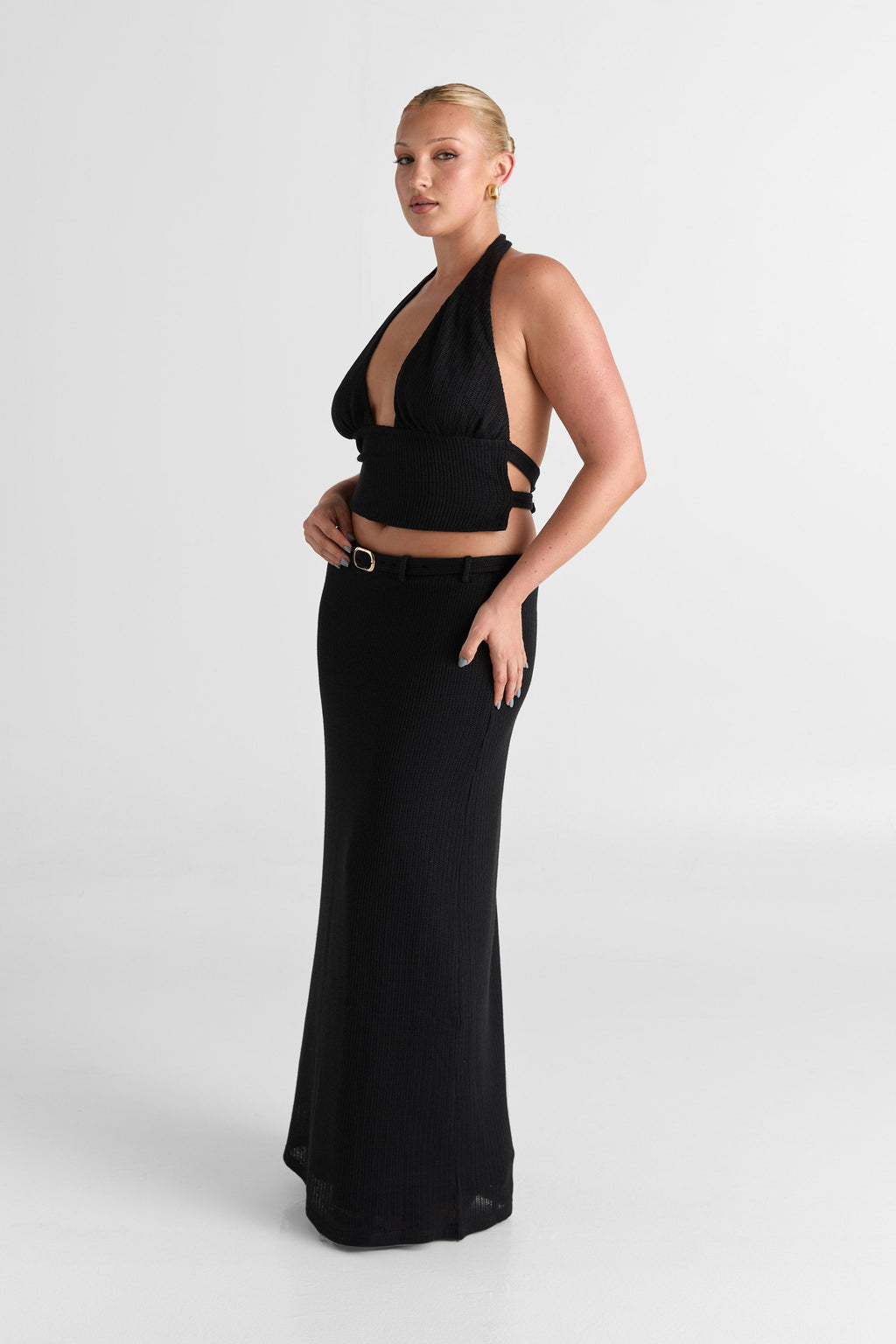 Top Haven en negro
