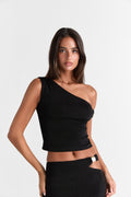 Lilah Top en negro