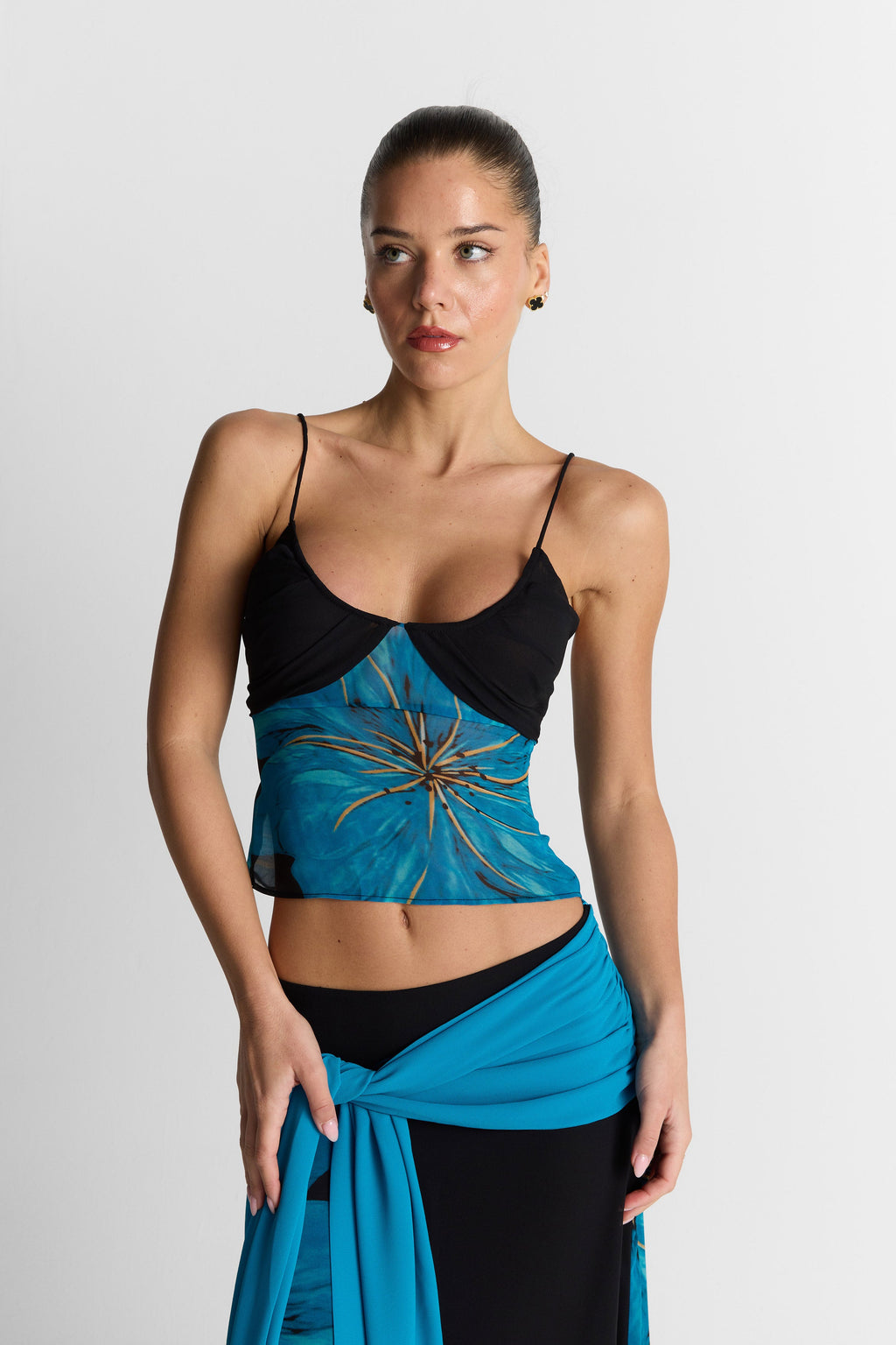 Top estampado Raya