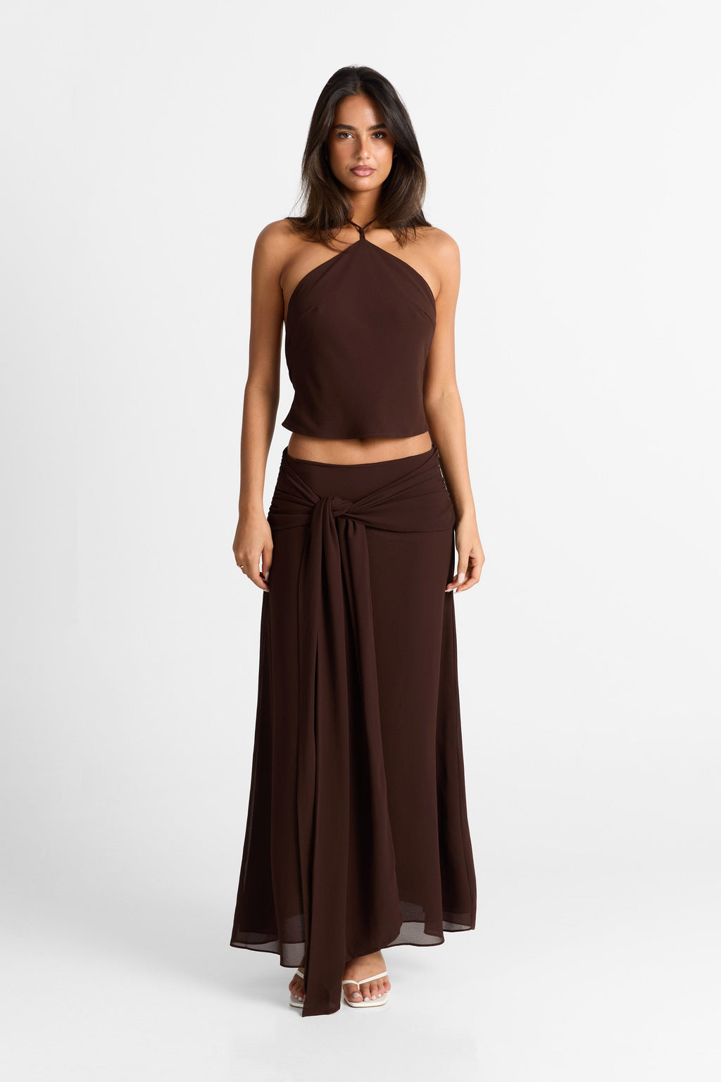 Nova Falda Maxi en Chocolate