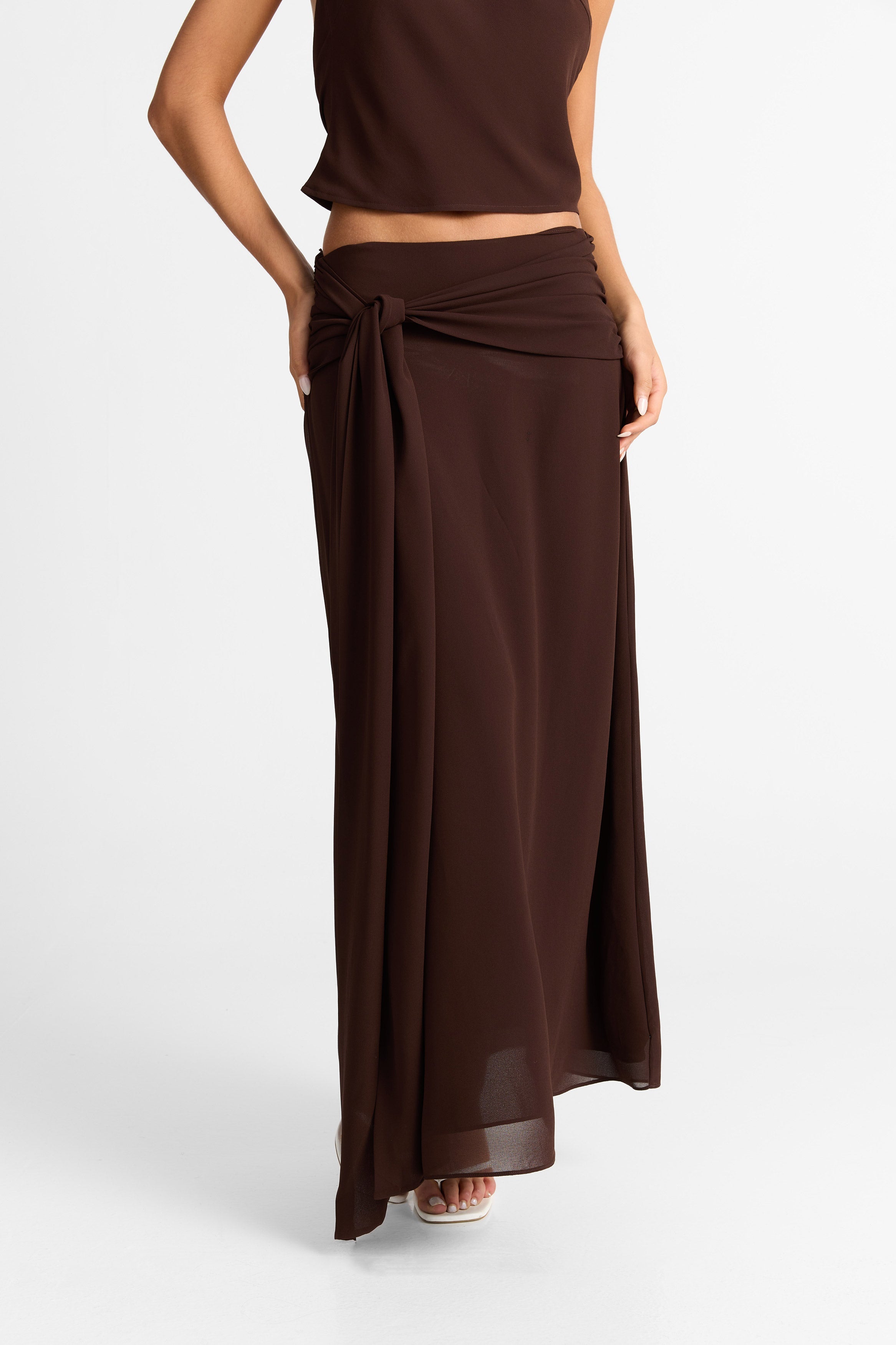 Nova Falda Maxi en Chocolate