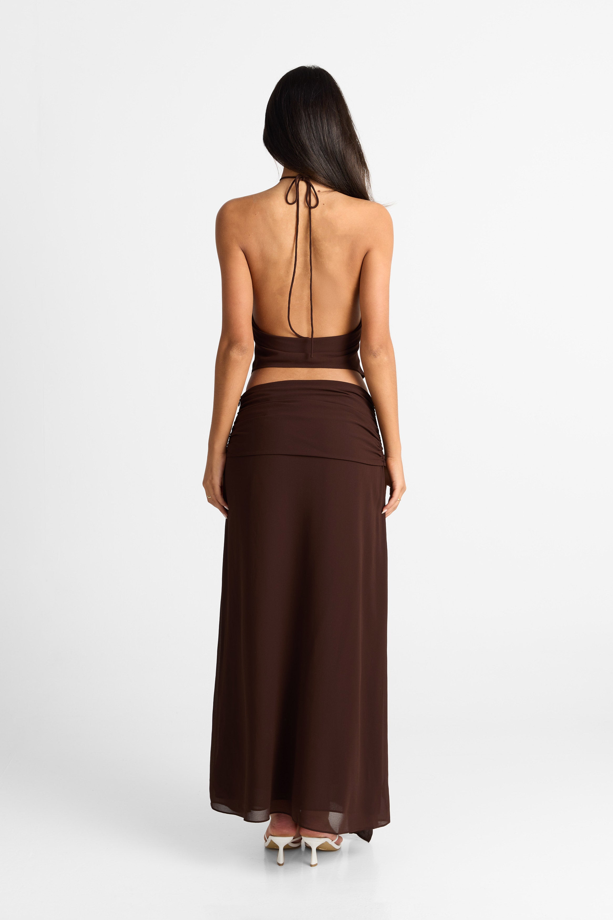 Nova Falda Maxi en Chocolate