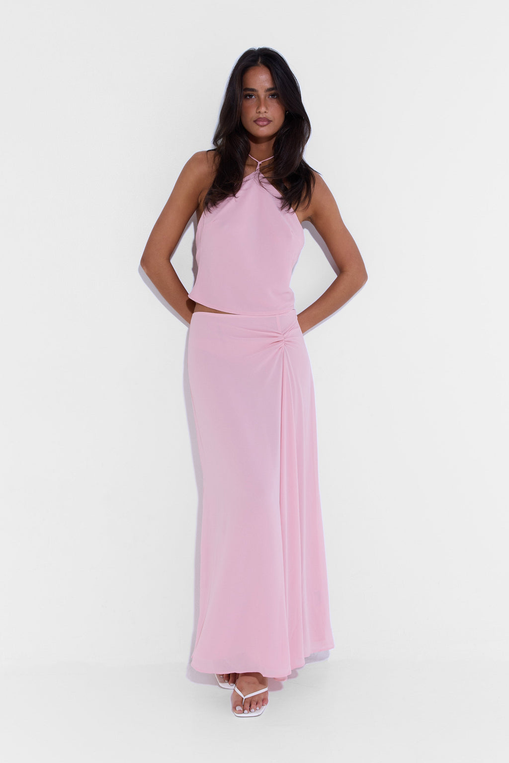 Top rosa Seraphina - chic y femenino