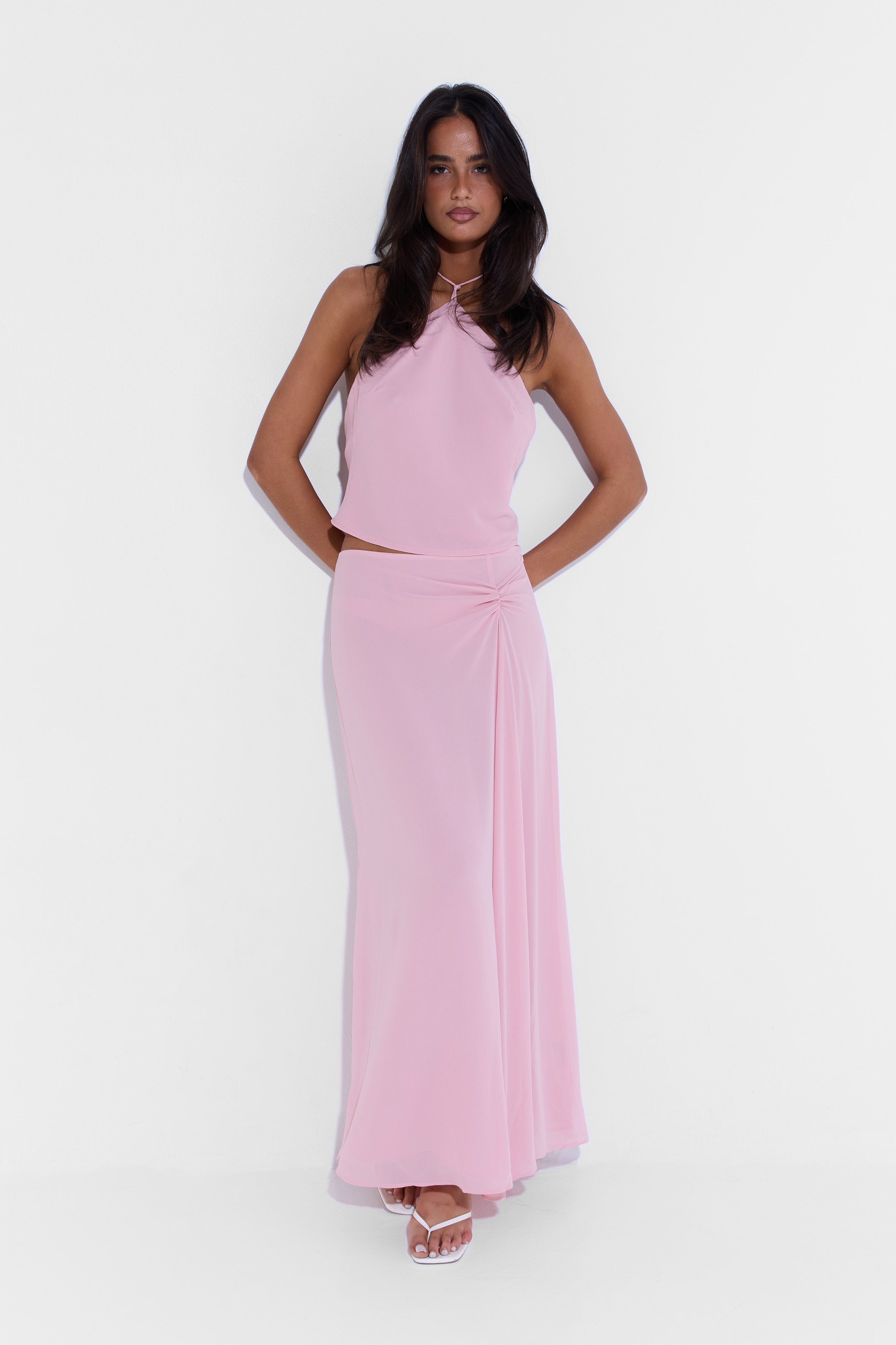 Top rosa Seraphina - chic y femenino