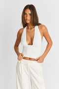 Top Primrose en Blanco Puro