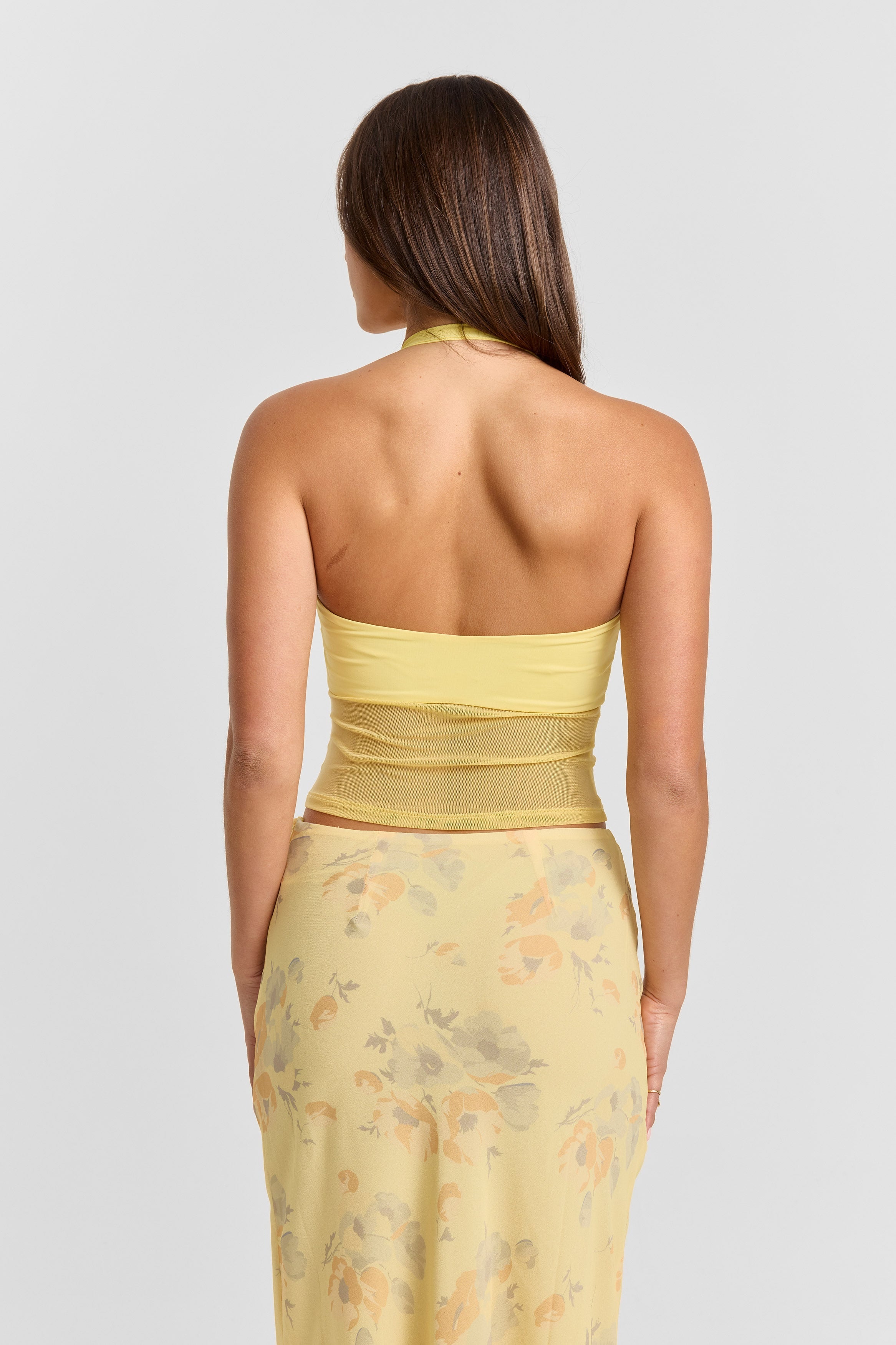 Top amarillo Ivy - Estilo brillante y sin esfuerzo