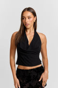 Top Odette en Negro - Elegante y Chic