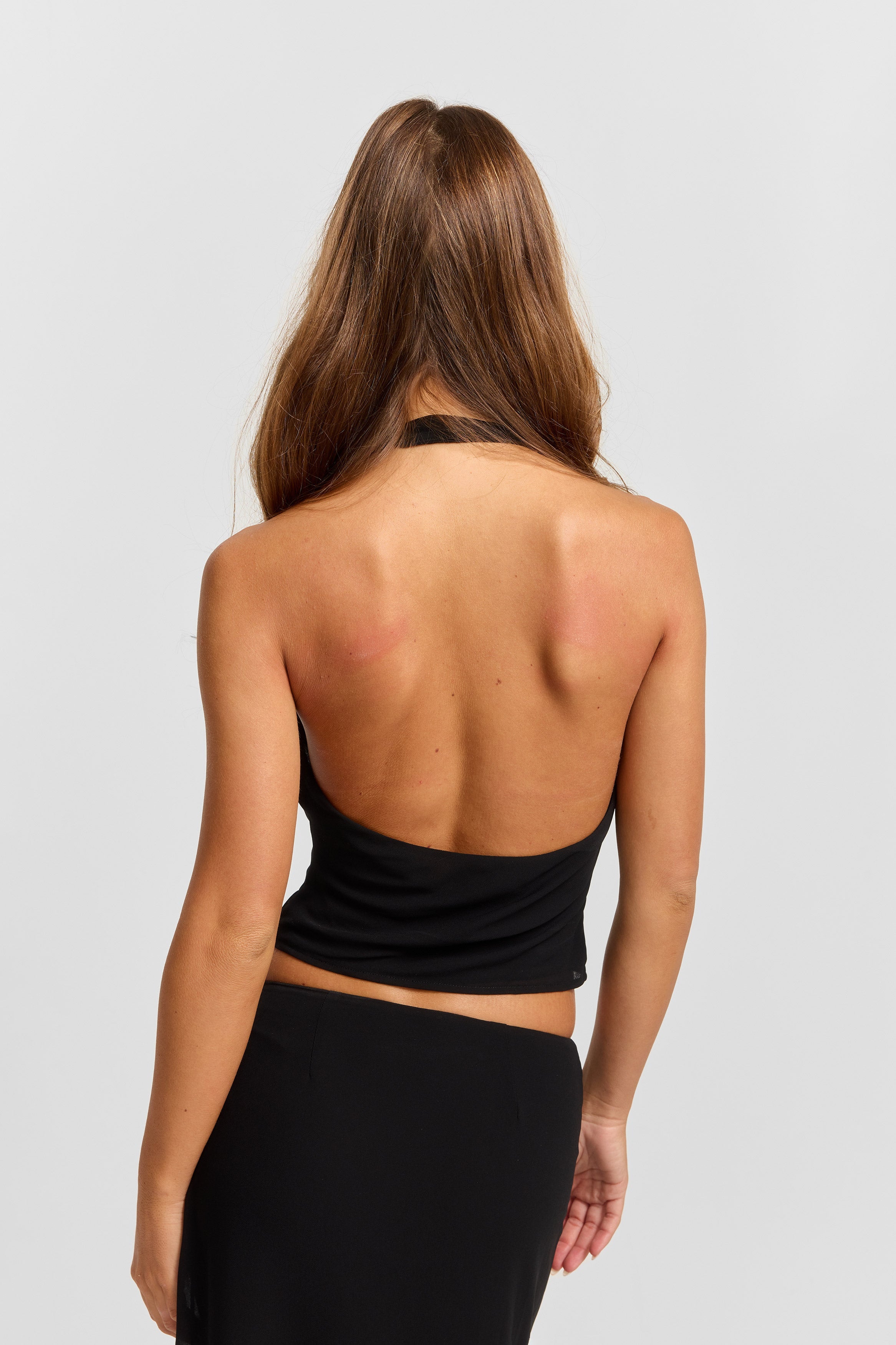 Top Odette en Negro - Elegante y Chic