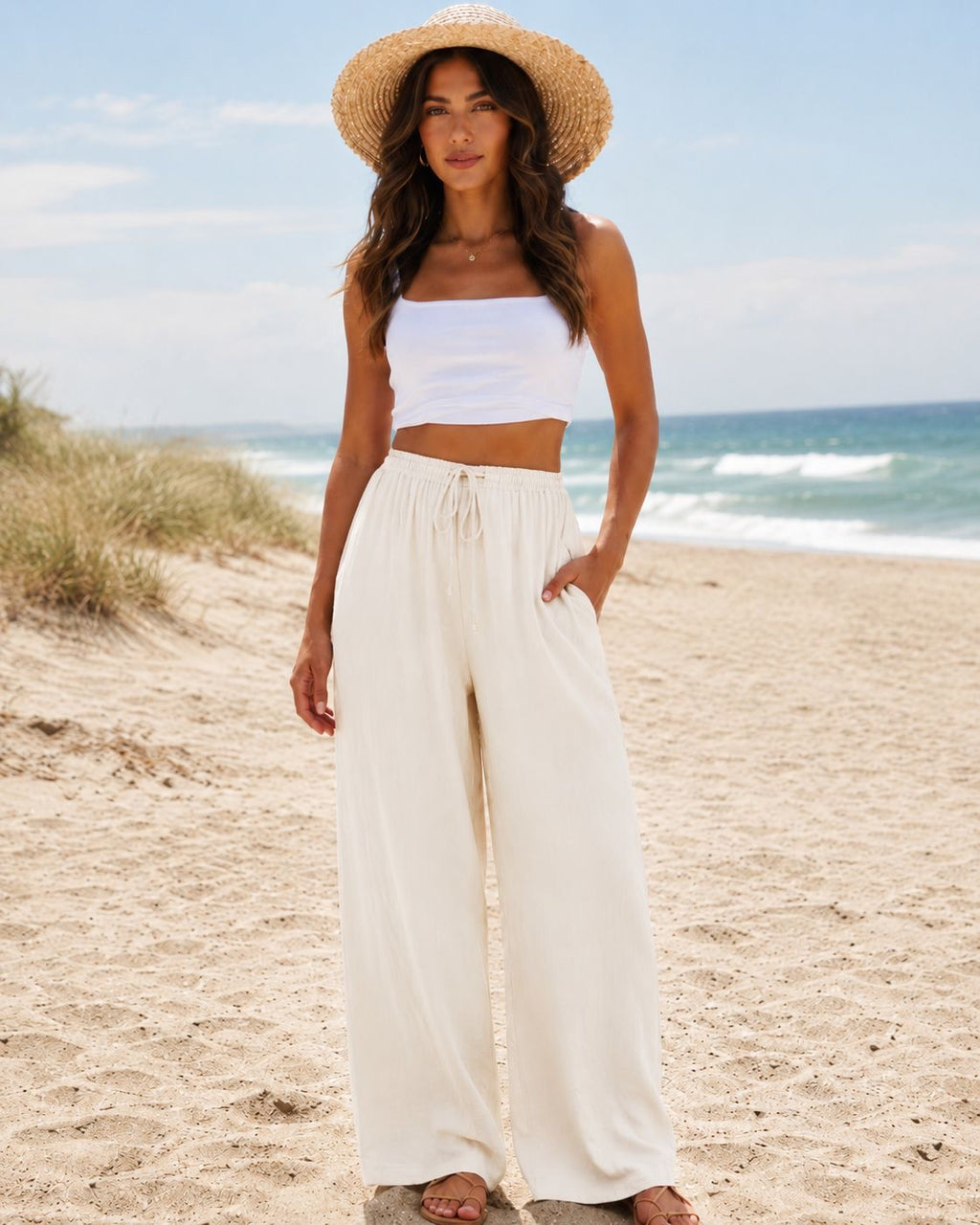 Pantalón de Lino Selena