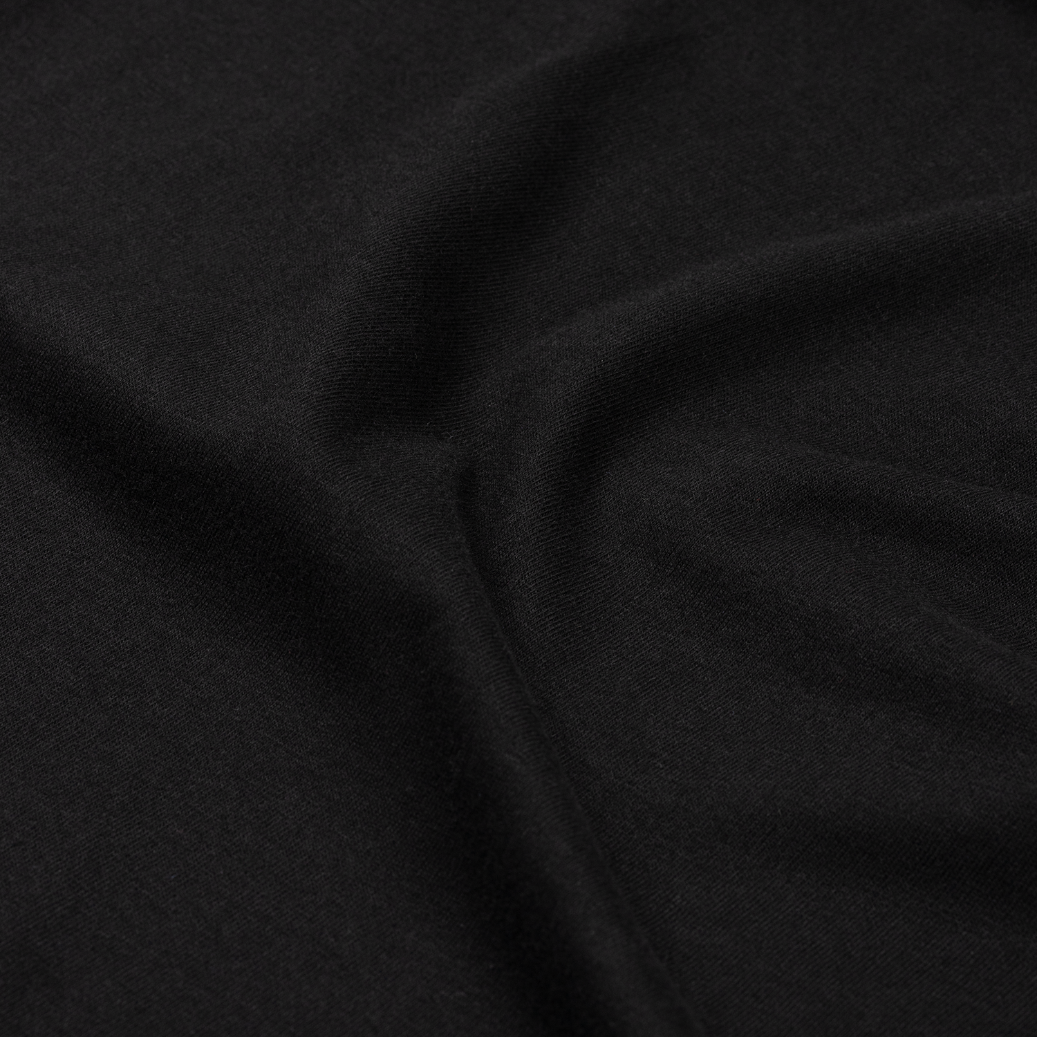 Camiseta negra de cuello redondo - estilo clásico y cómoda