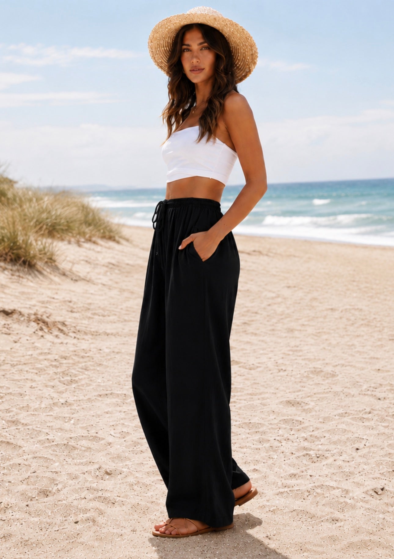 Pantalón de Lino Selena