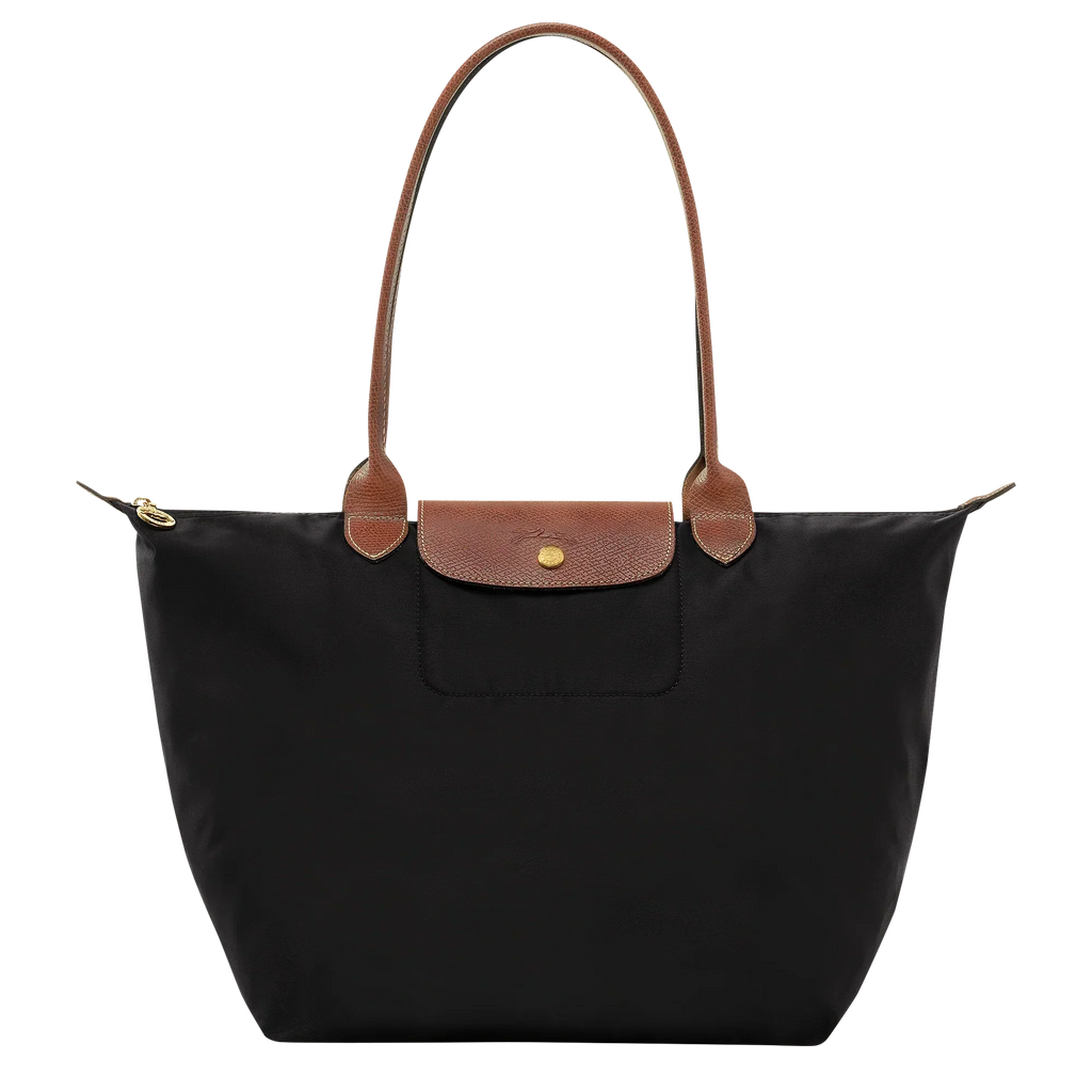 Longchamp Bolso Tote Grande Le Pliage en Negro