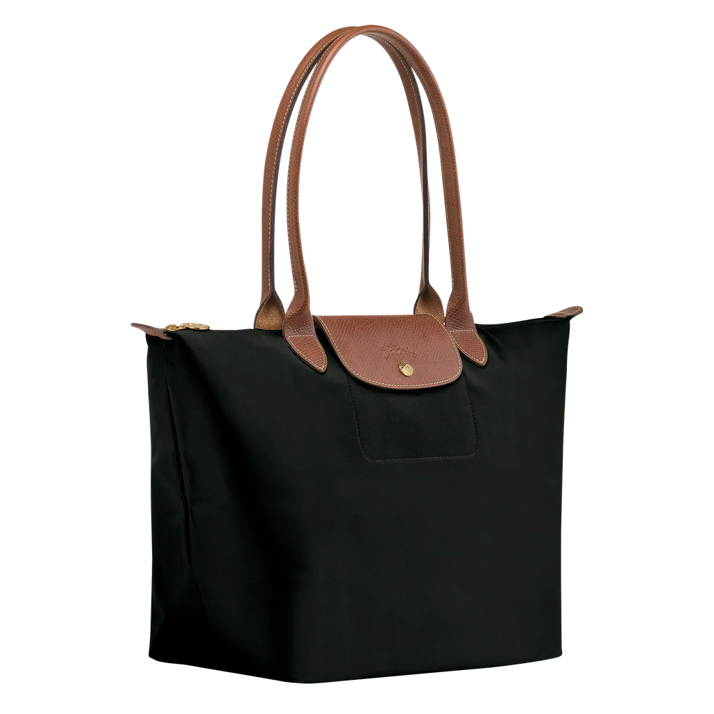 Longchamp Bolso Tote Grande Le Pliage en Negro