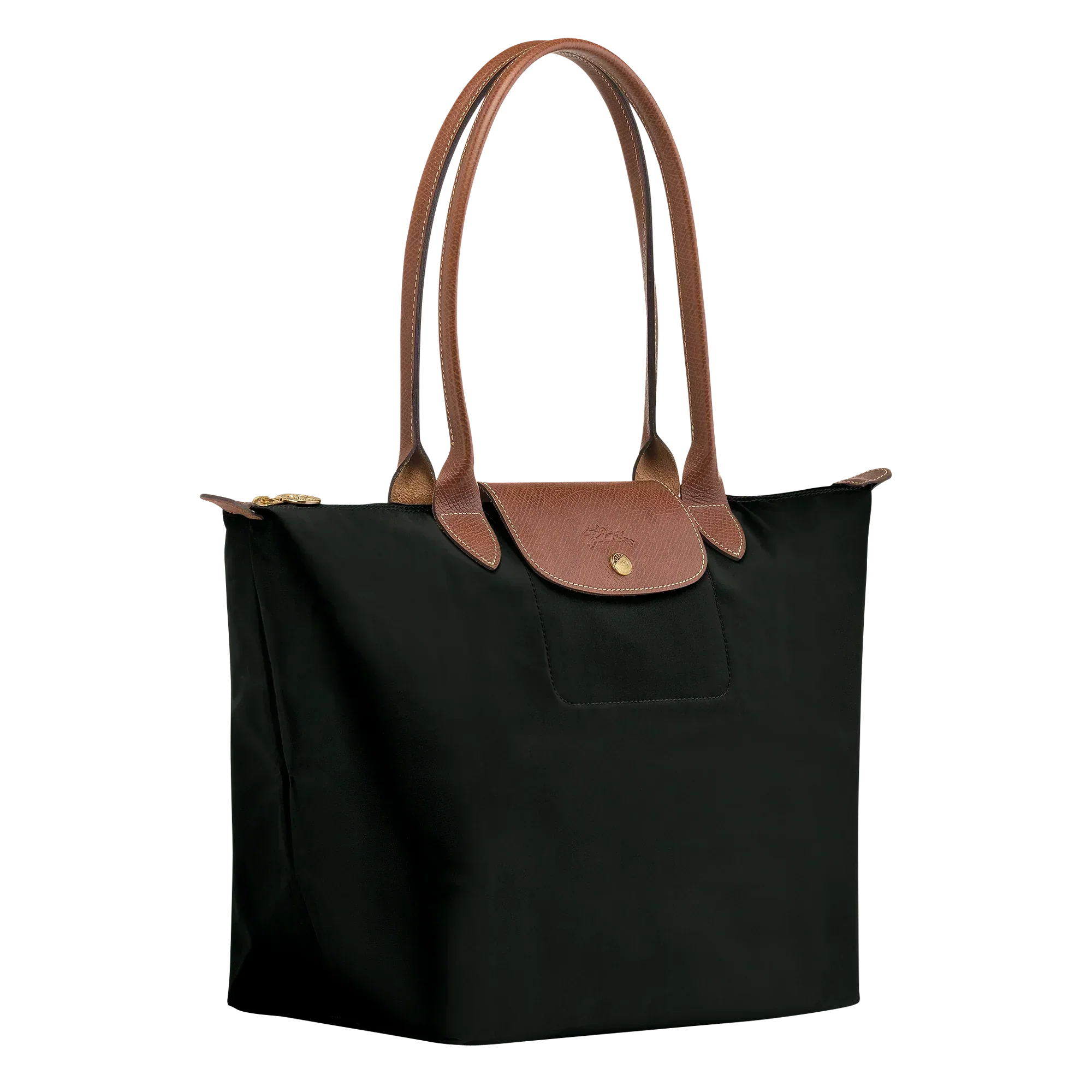 Longchamp Bolso Tote Grande Le Pliage en Negro