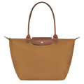 Longchamp Bolso Tote Grande Le Pliage en Marrón Claro