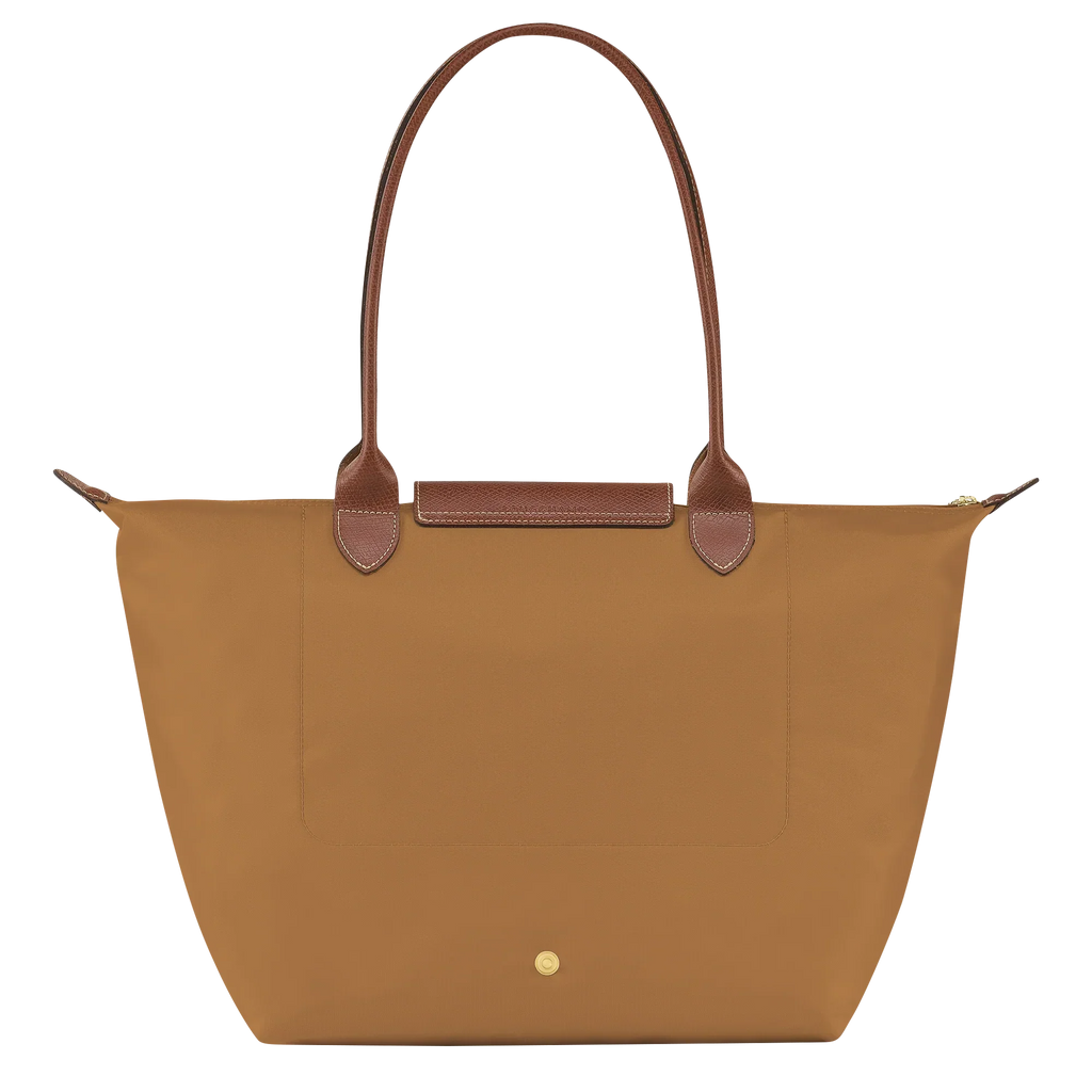 Longchamp Bolso Tote Grande Le Pliage en Marrón Claro