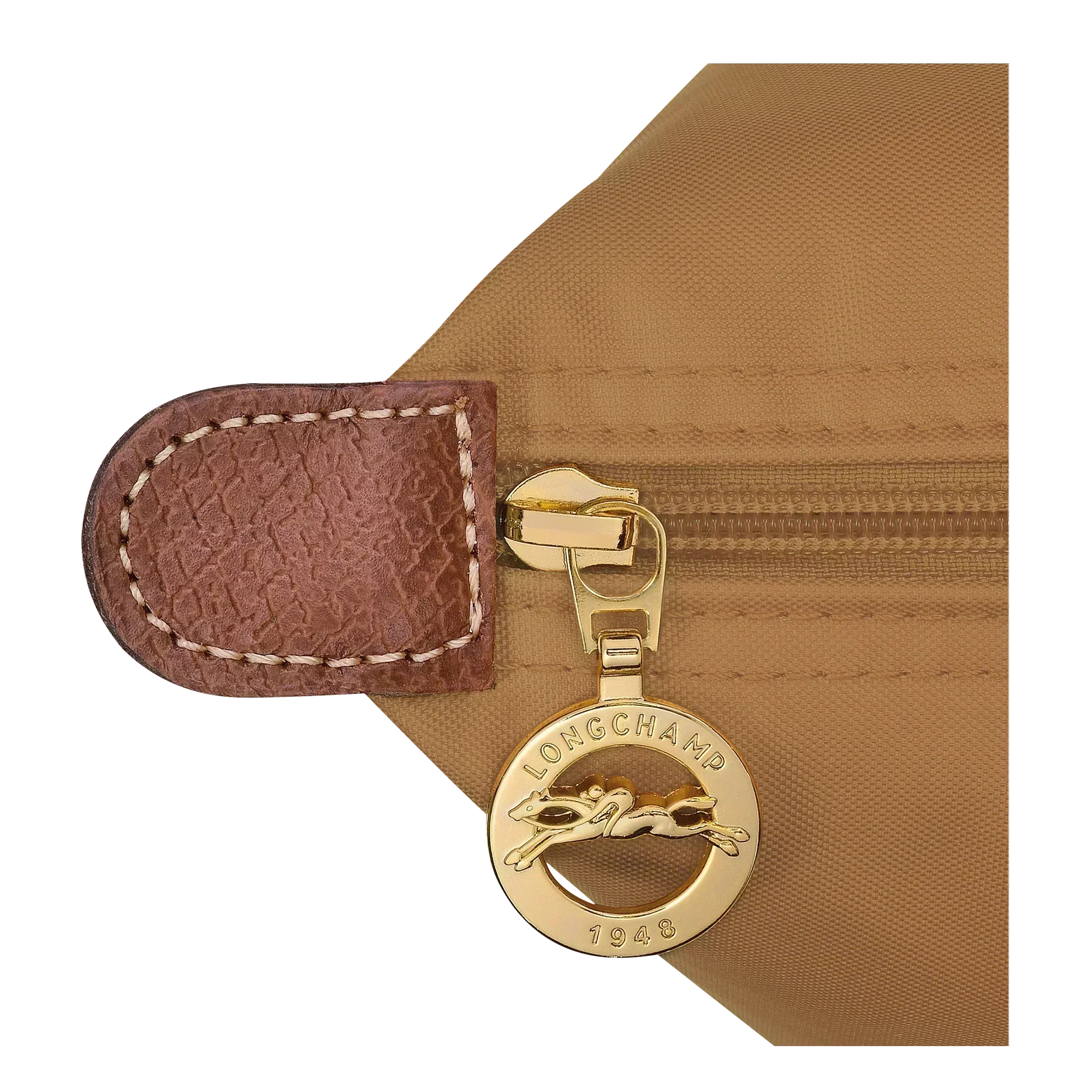 Longchamp Bolso Tote Grande Le Pliage en Marrón Claro