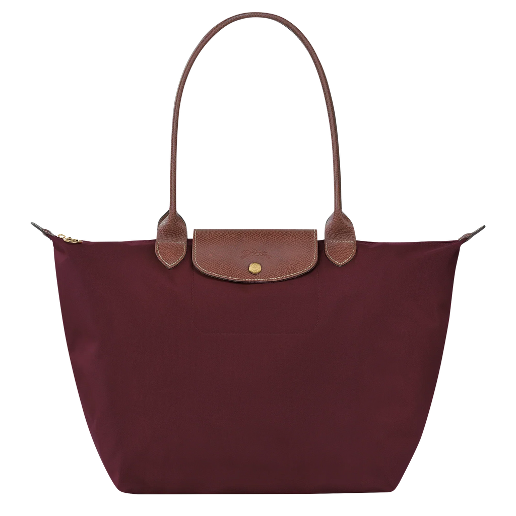 Longchamp Le Pliage Bolso Tote Grande en burdeos