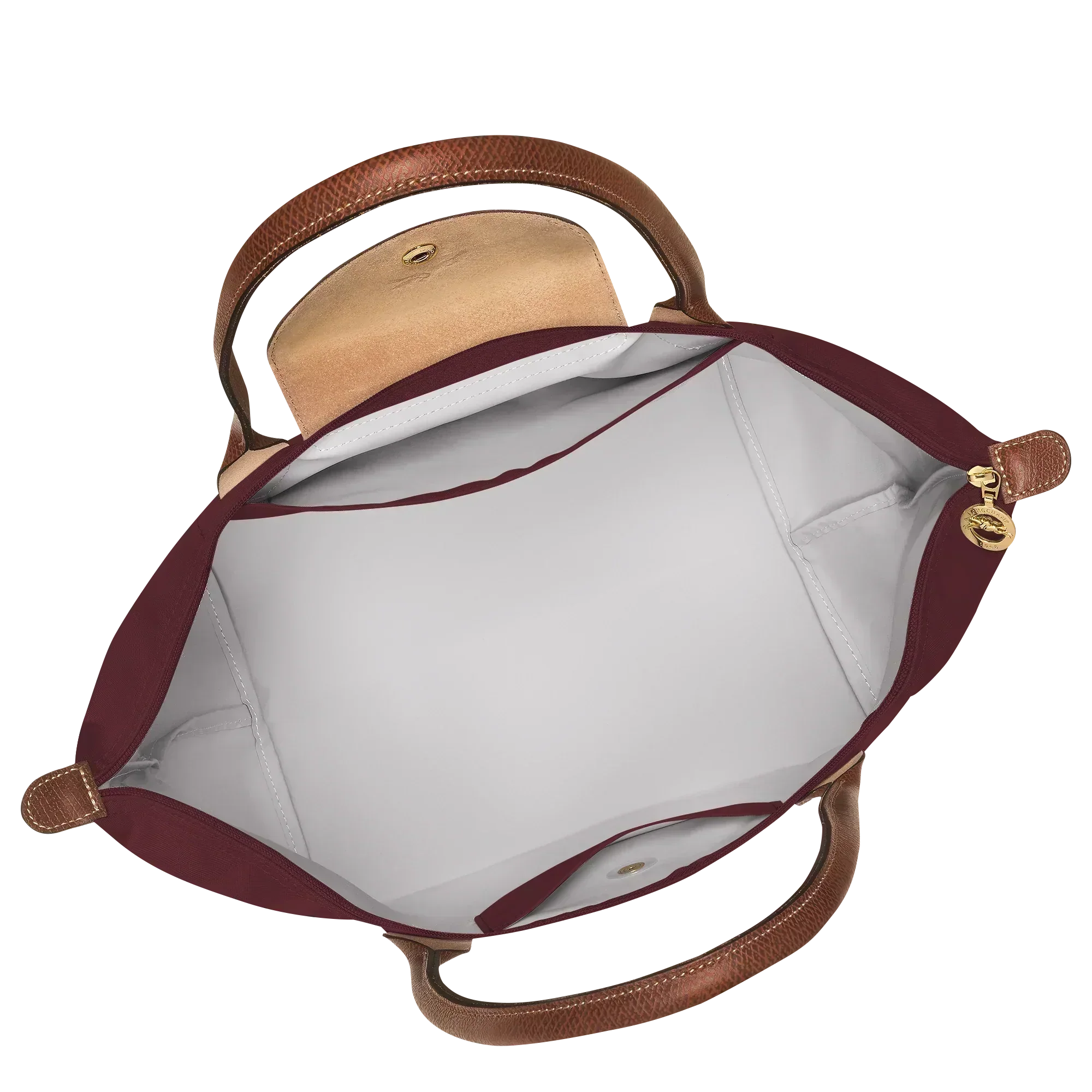 Longchamp Le Pliage Bolso Tote Grande en burdeos