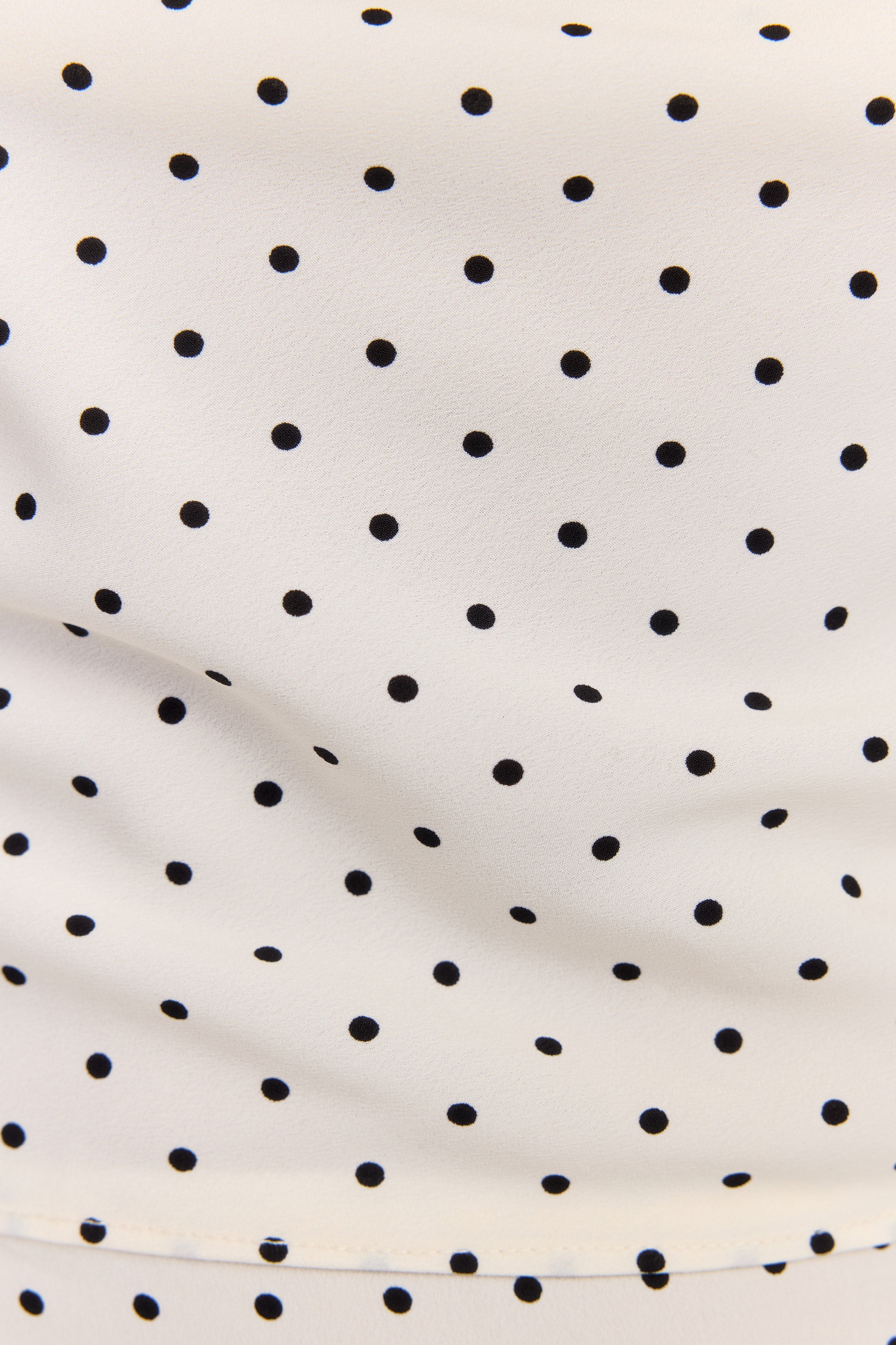 Colette Top blanco con lunares
