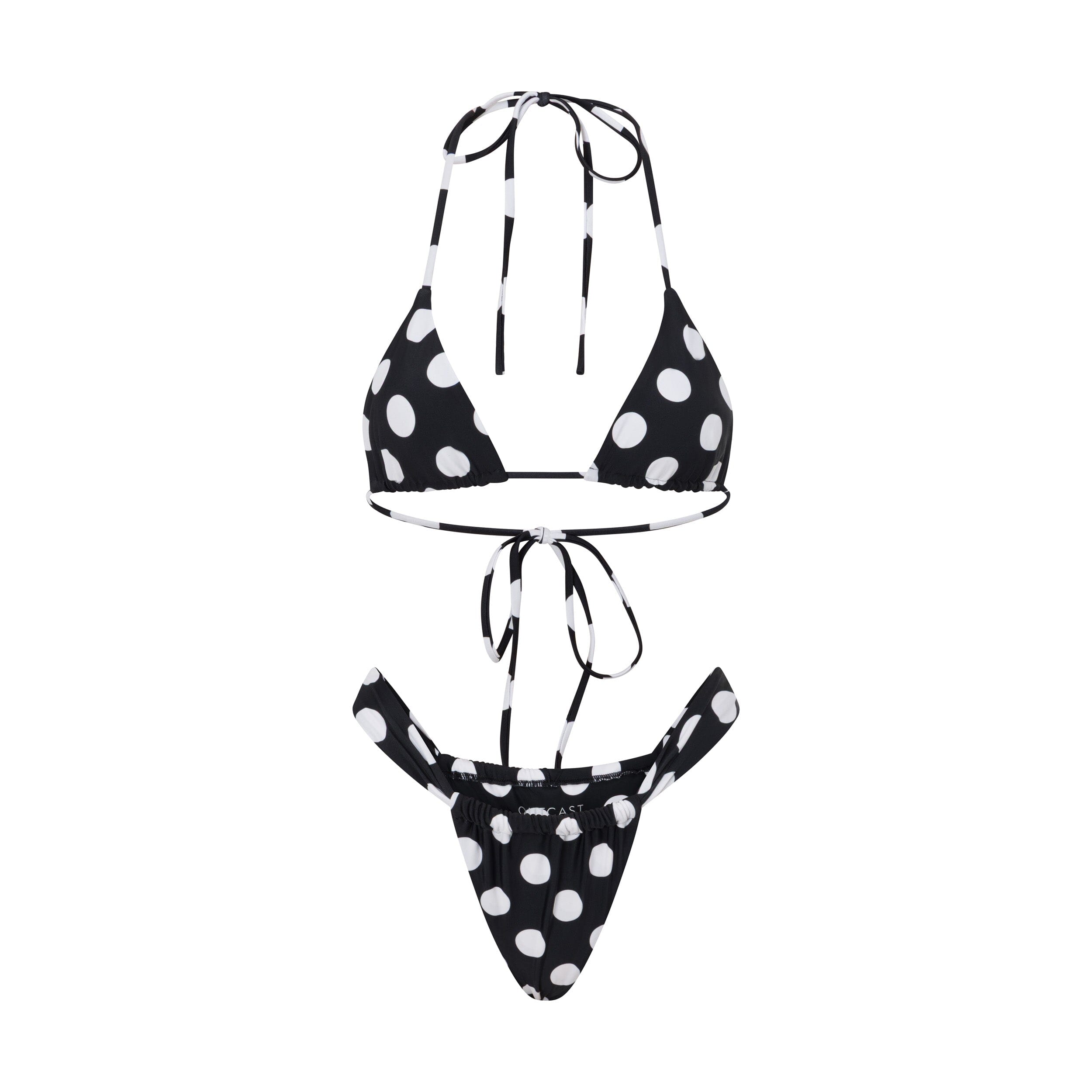 Paloma bikini con lunares