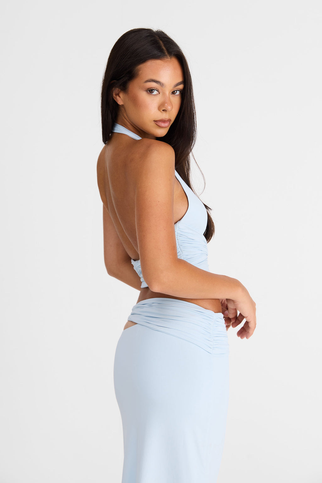 Violette Top Azul