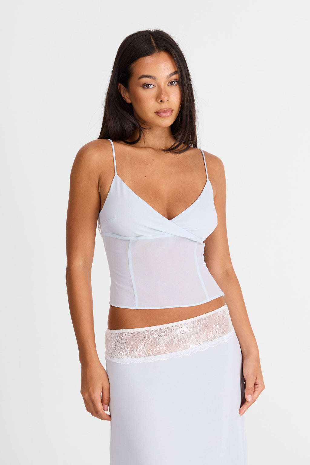 Top Evangeline en azul - Estilo sin esfuerzo