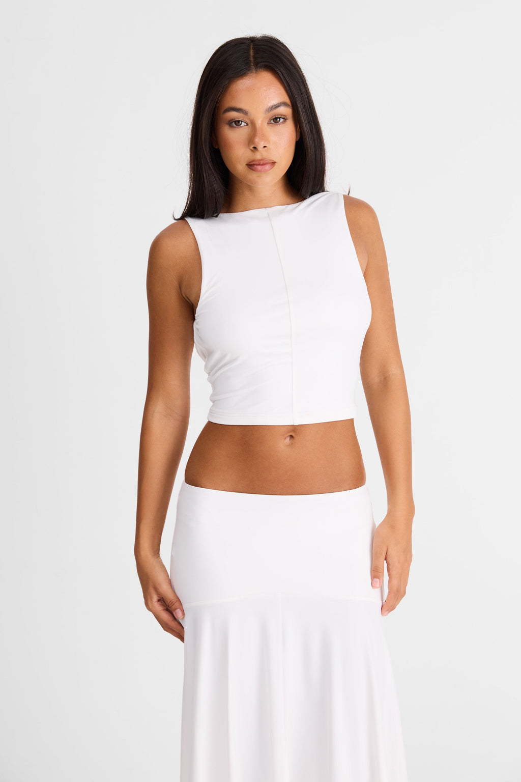 Top blanco de Talia - Chic sin esfuerzo