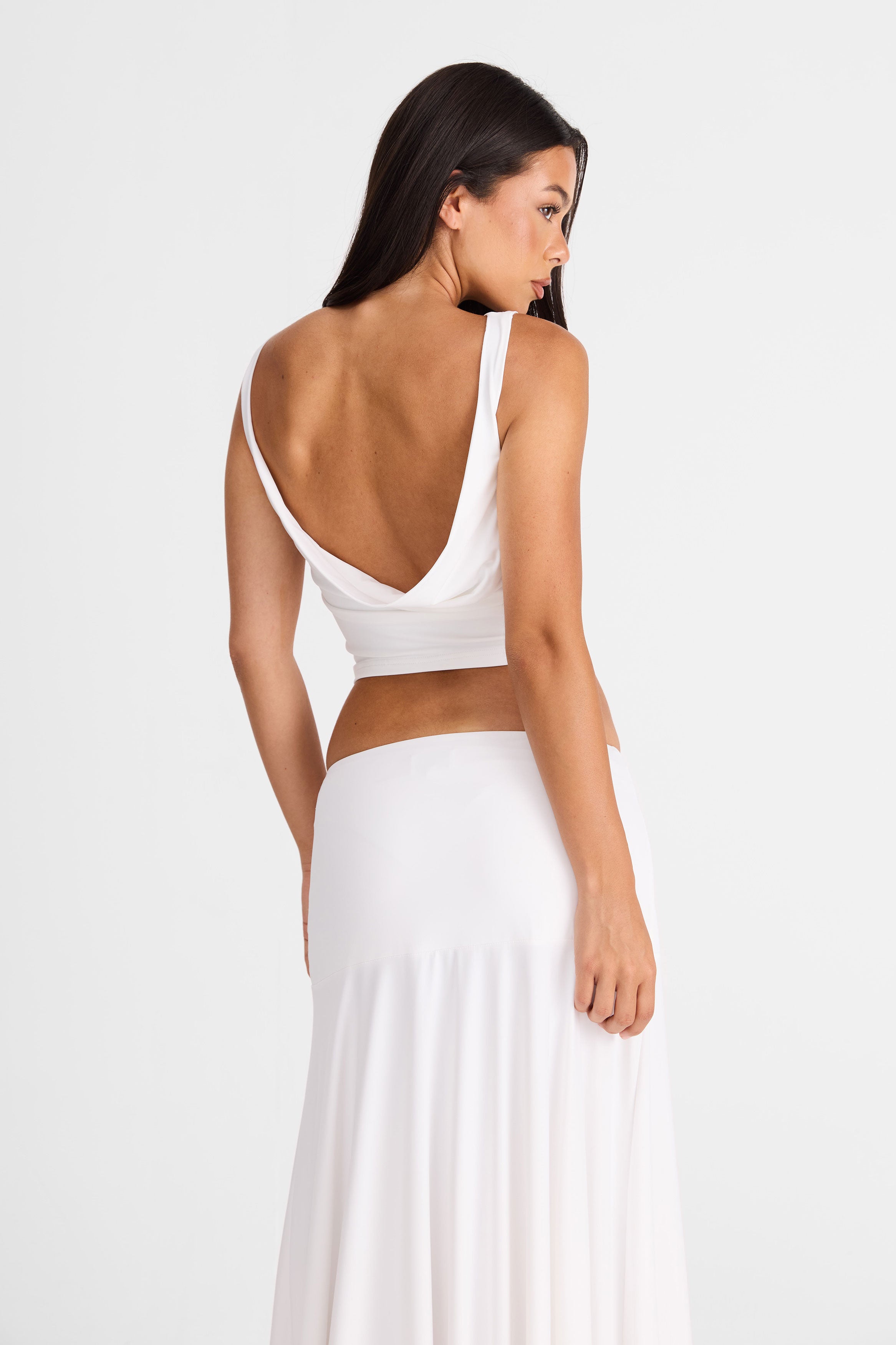 Top blanco de Talia - Chic sin esfuerzo