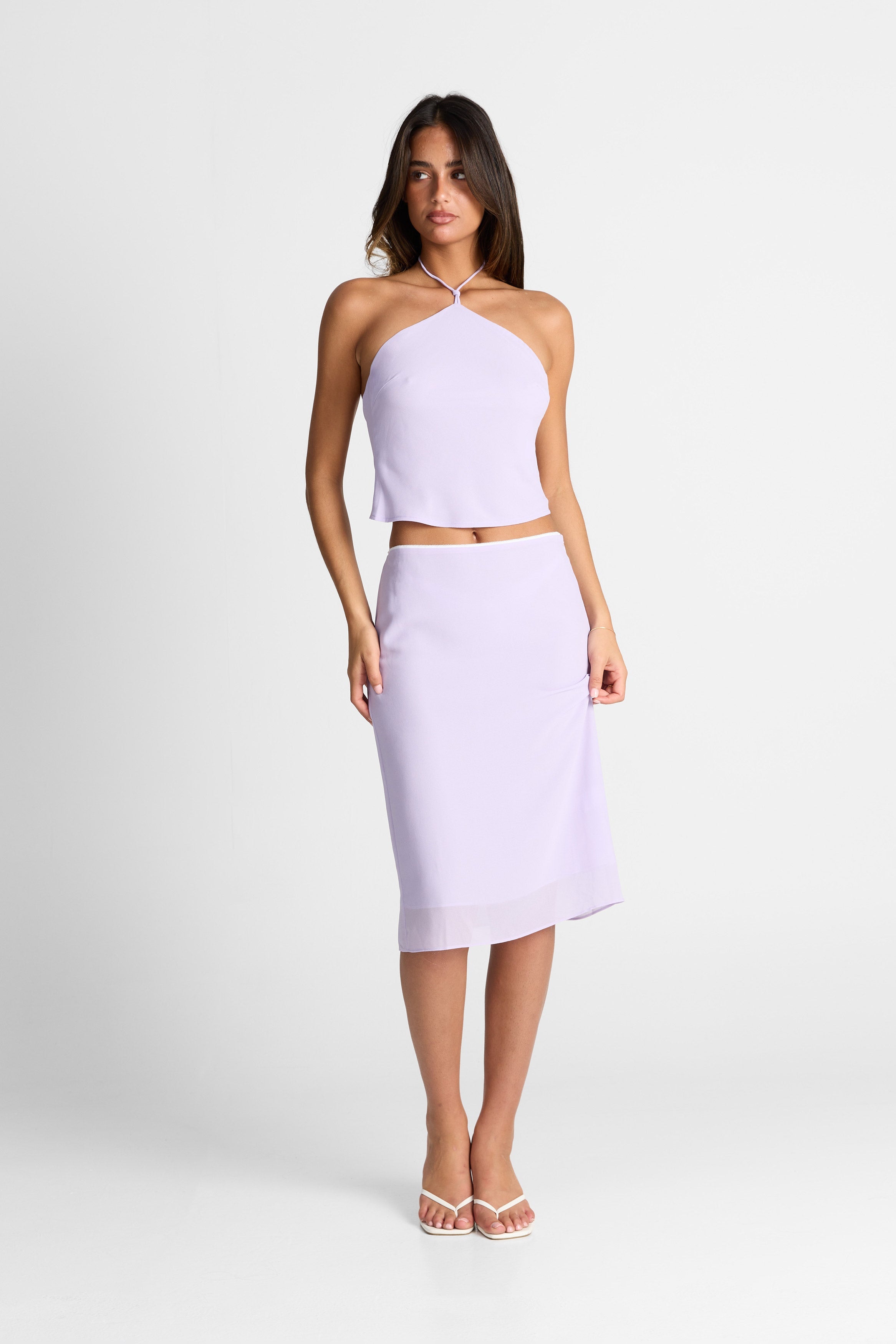 Seraphina Top en Lila