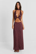 Falda Maxi de Lunares Cici - Fluida y Elegante