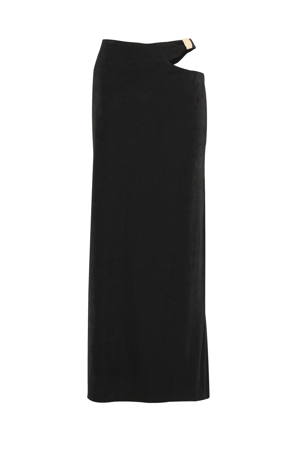 Falda maxi negra Lilah - fluida, silueta elegante