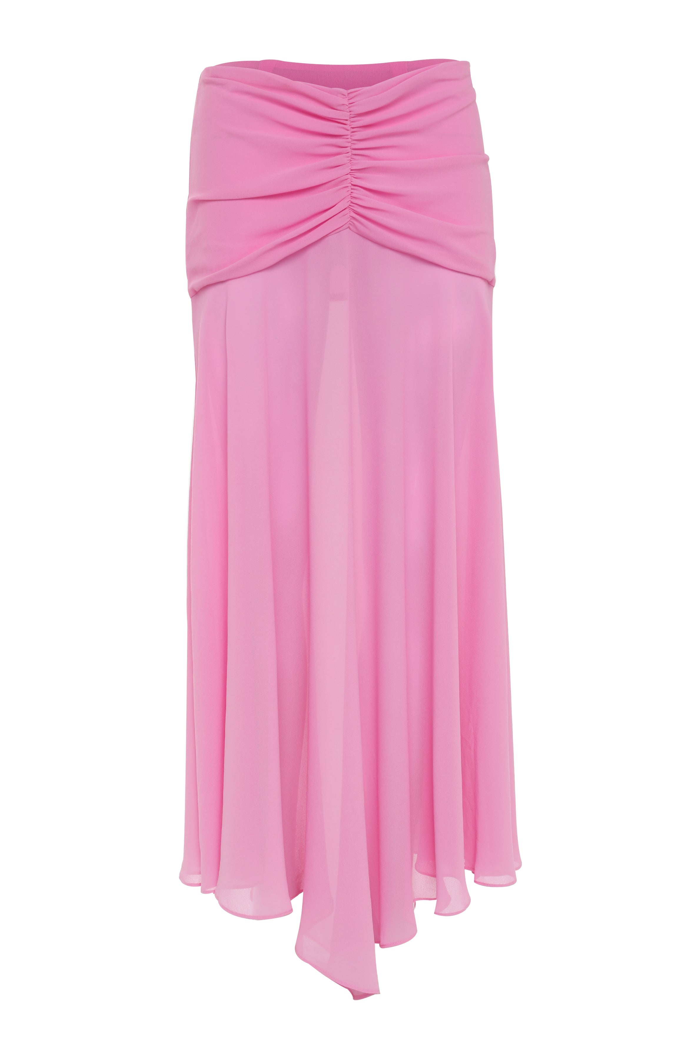 Falda maxi Sage en rosa - Fluida y elegante