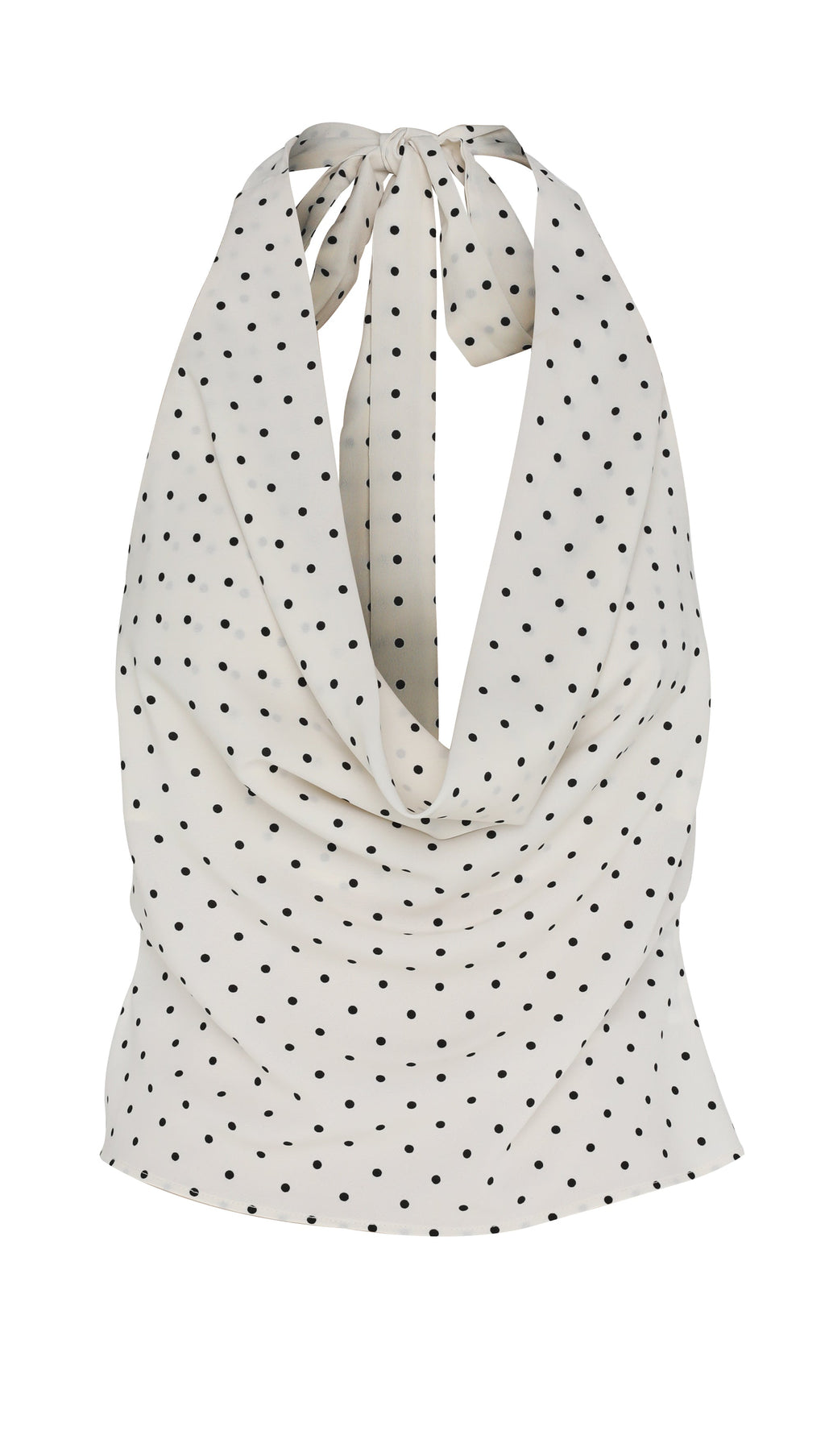 Colette Top blanco con lunares