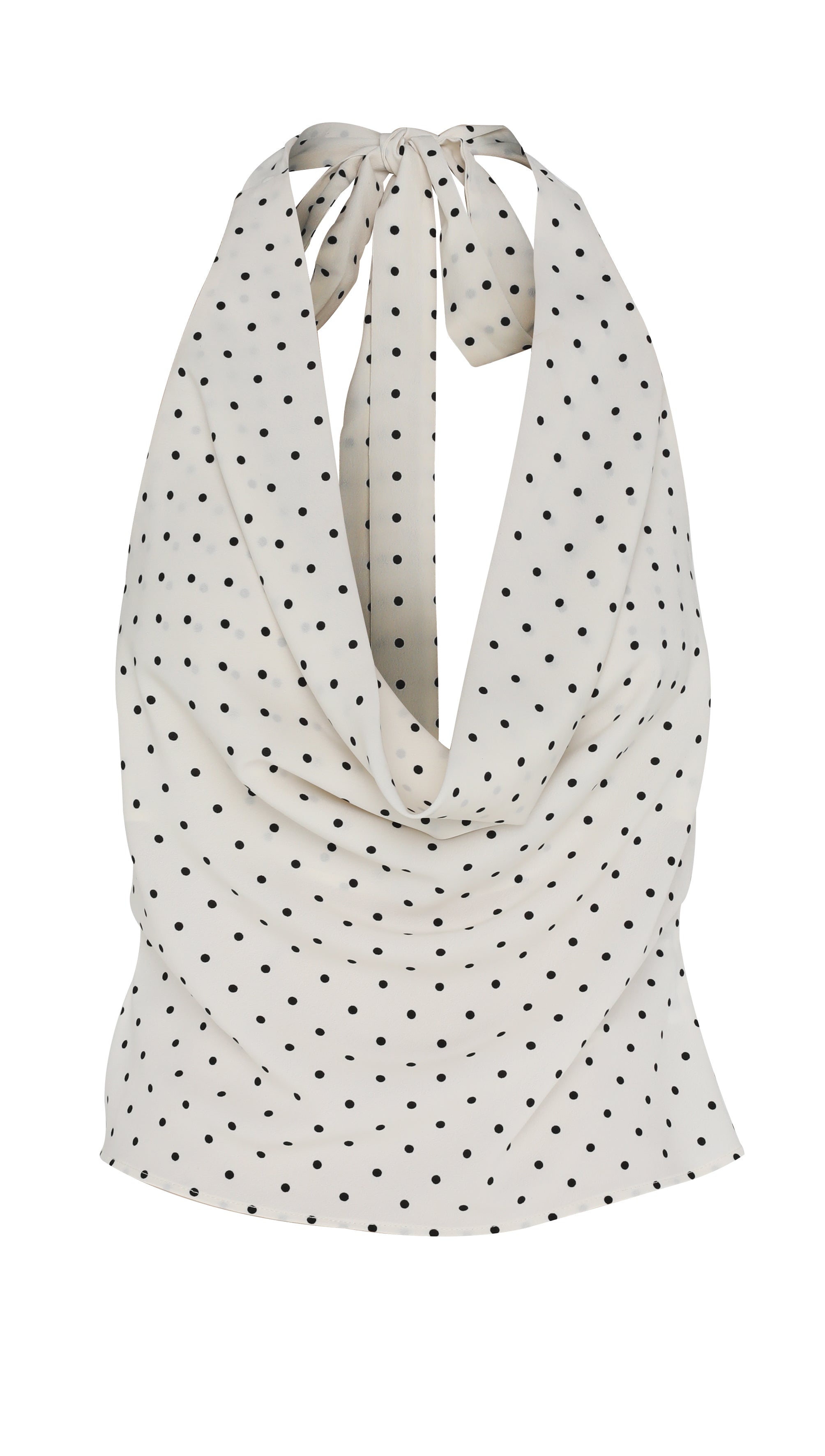 Colette Top blanco con lunares