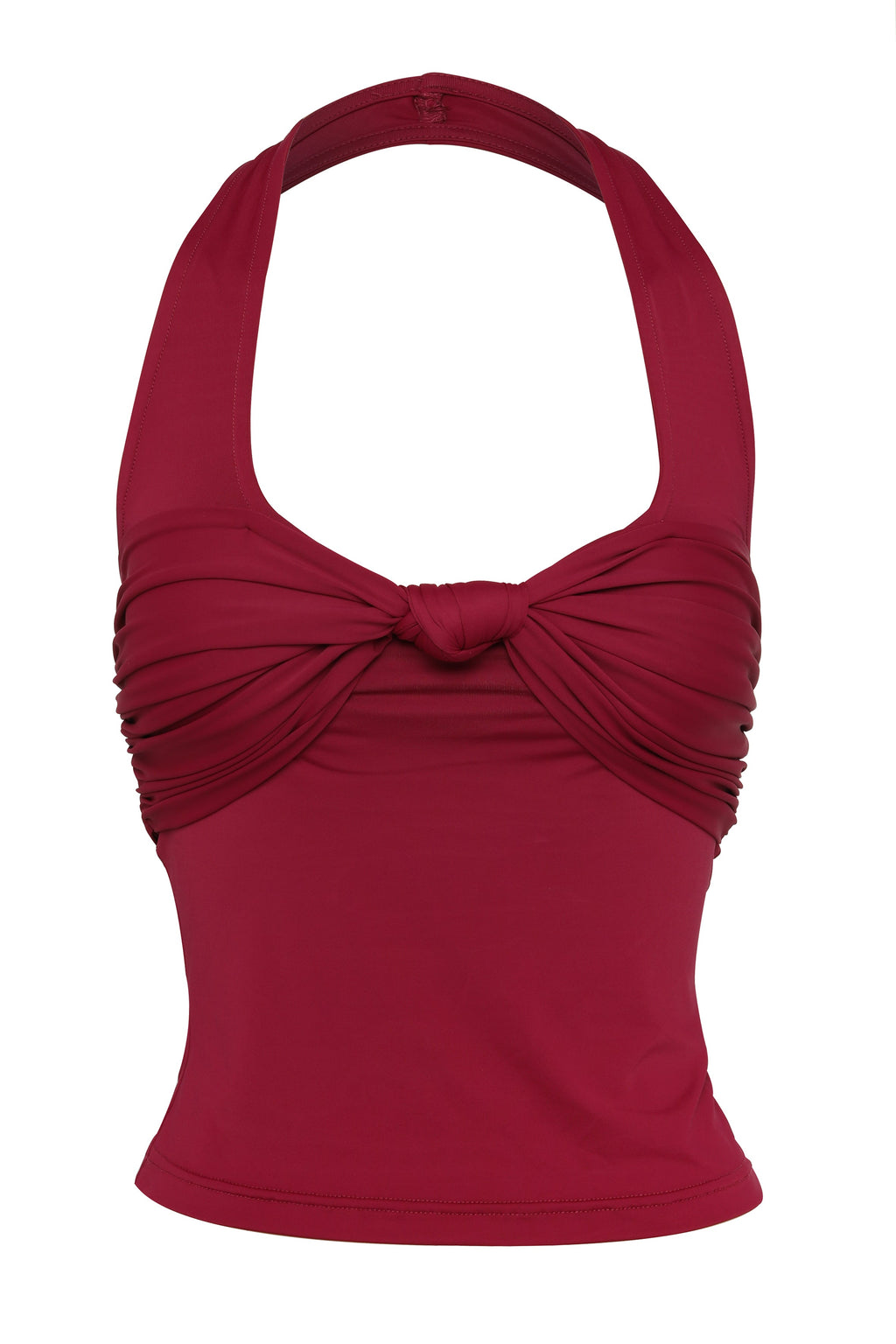 Top Blair Rubí - Rojo intenso, ajuste favorecedor