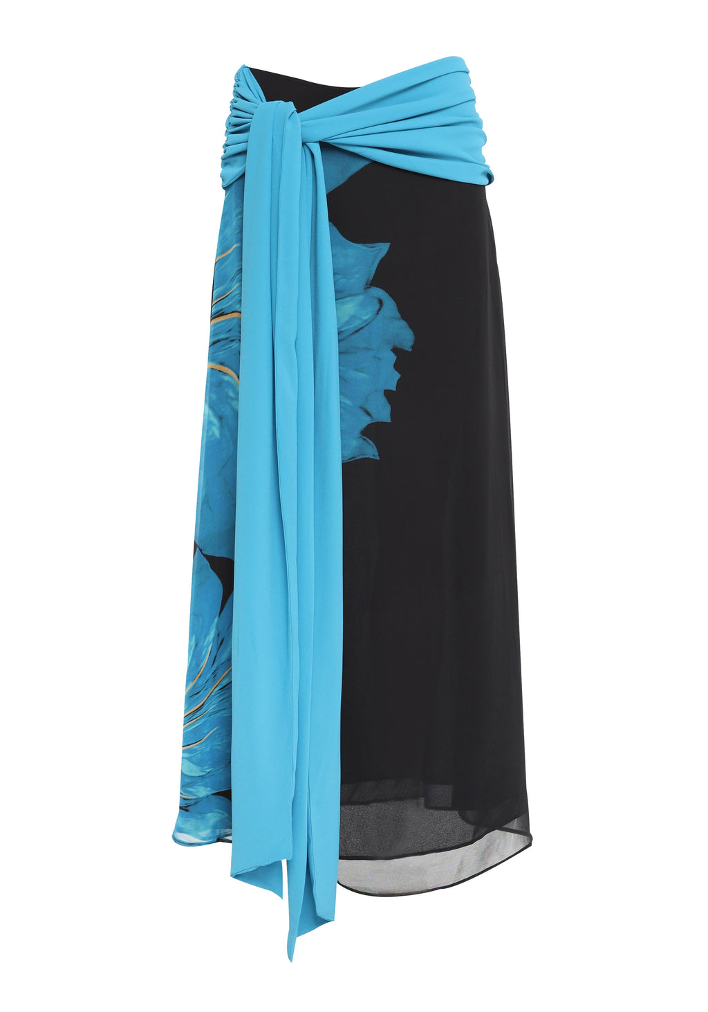 Marina Falda maxi estampada