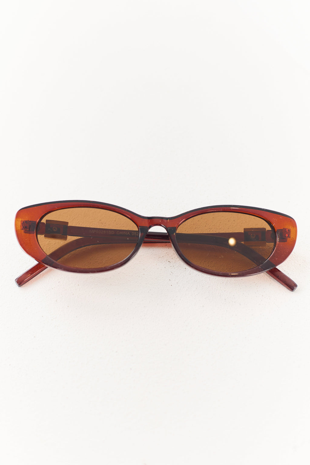 Gafas de marco ovalado Spice con acento metálico