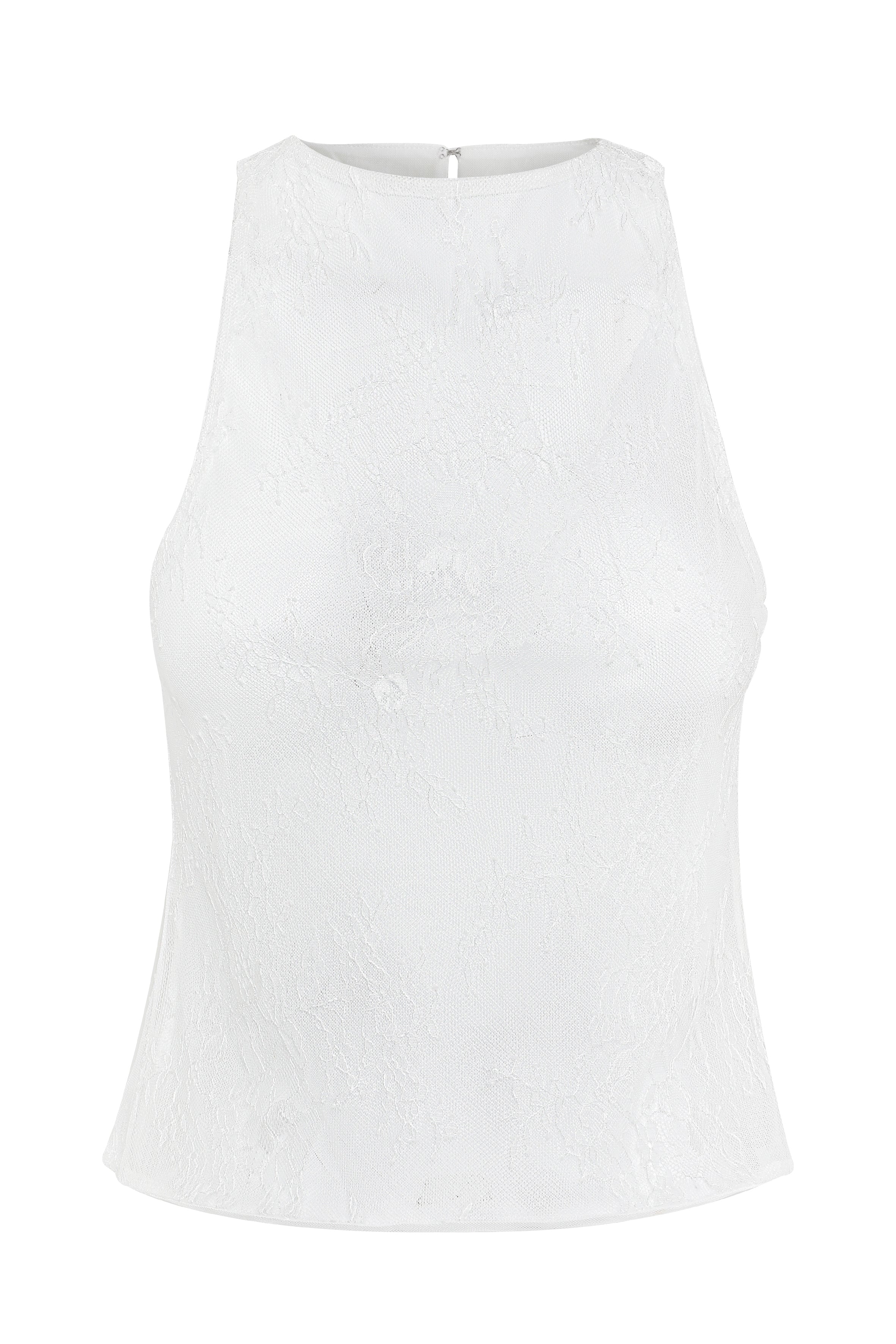 Top blanco Juliette – Corte elegante y favorecedor para un estilo diario con clase
