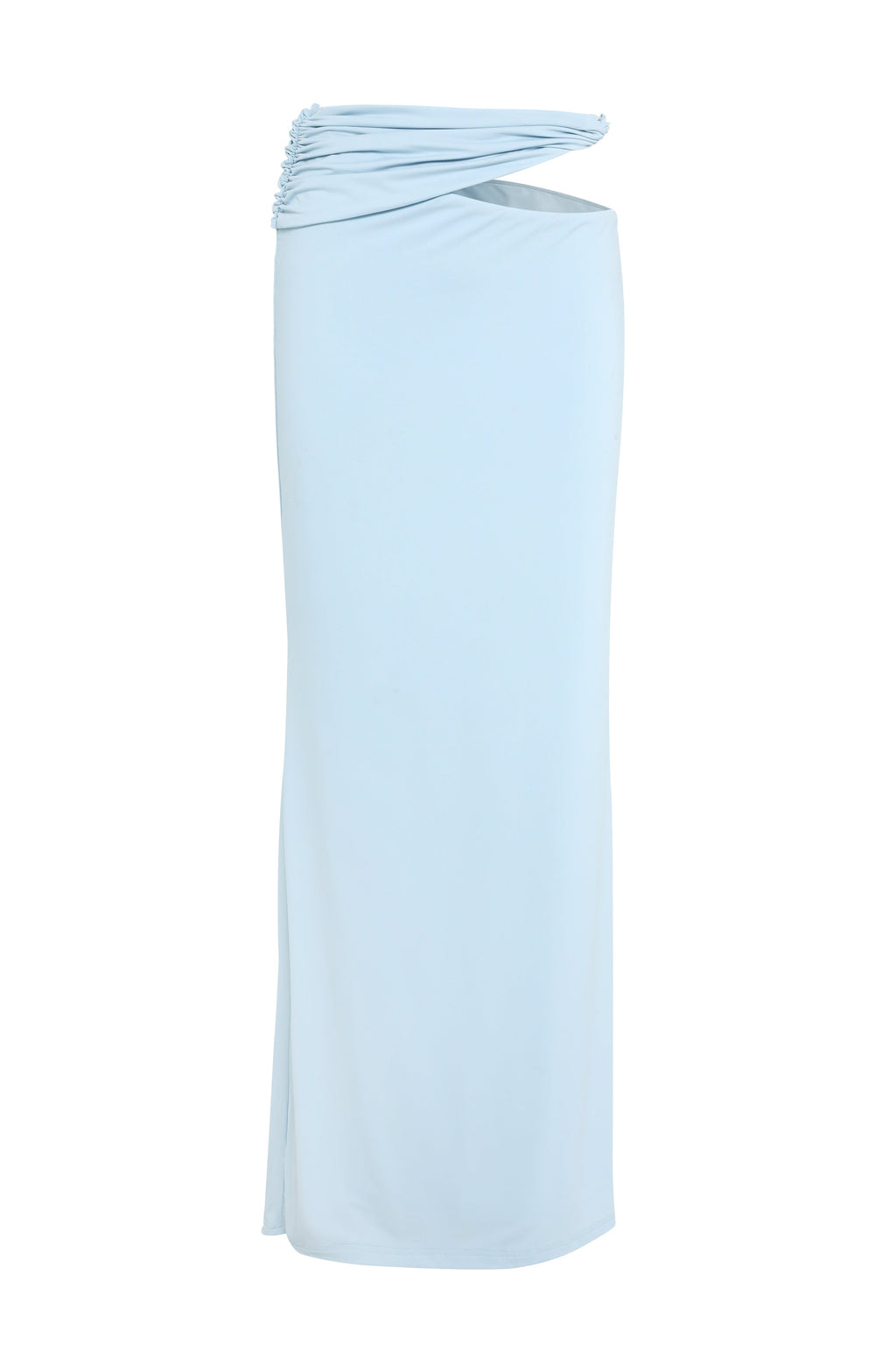 Falda Maxi Azul Violette - Silueta elegante y fluida