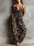 Leire | Mono Halter Fluido Con Estampado En Contraste