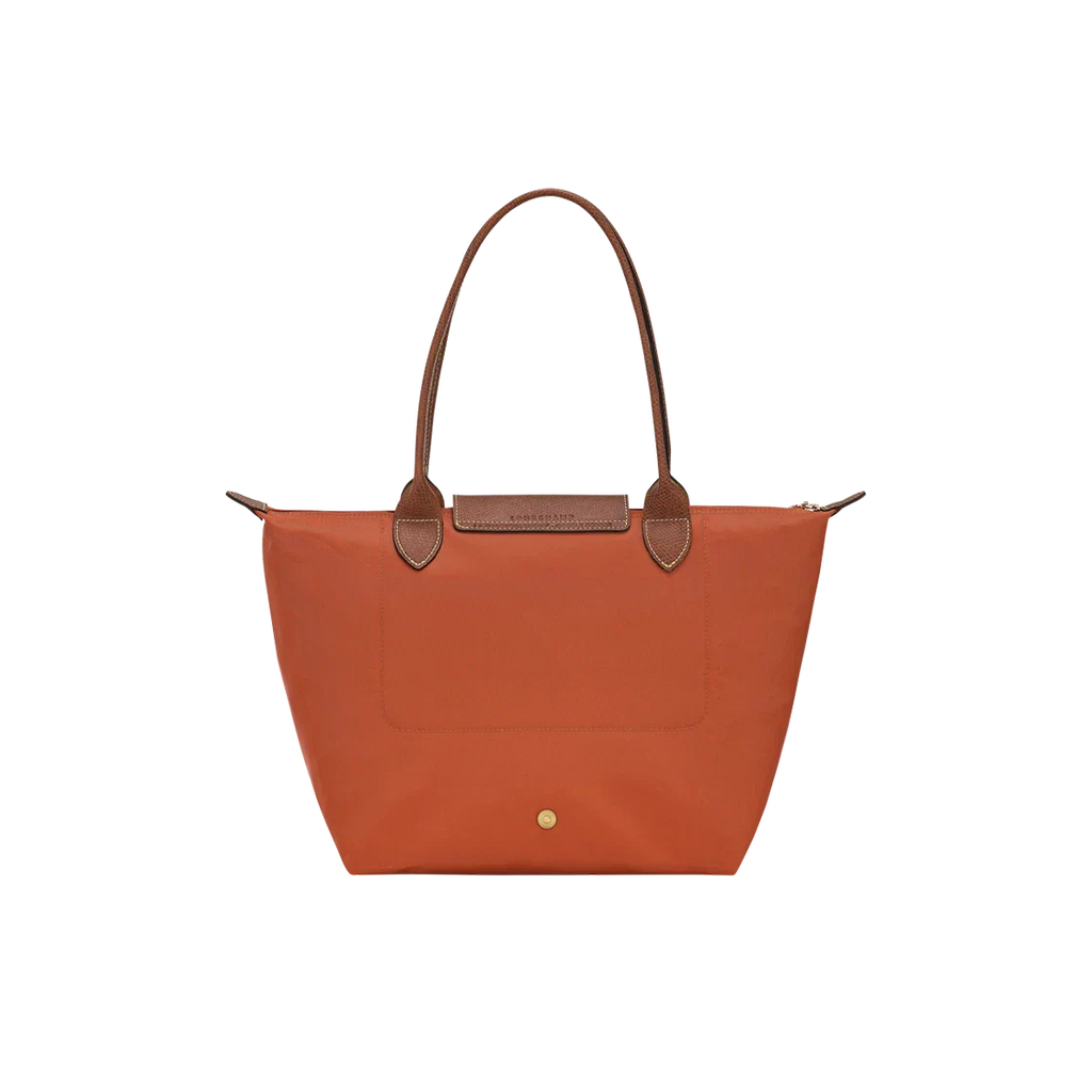 Longchamp Le Pliage Bolso tote grande en color ladrillo
