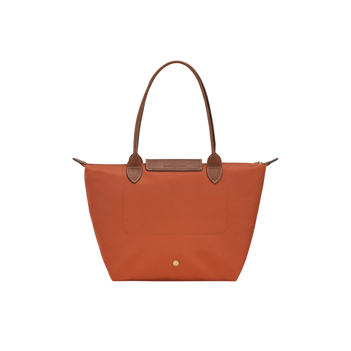 Longchamp Le Pliage Bolso tote grande en color ladrillo