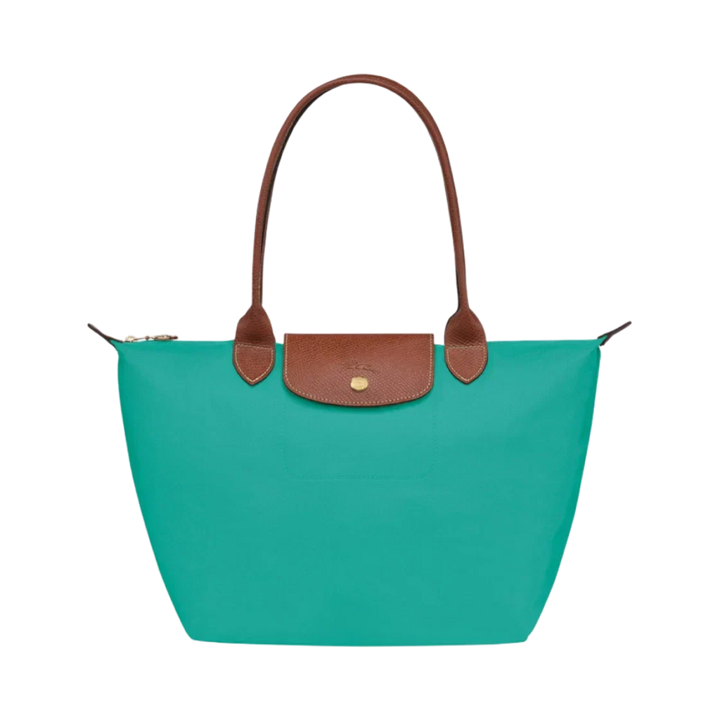 Longchamp Le Pliage Tote Grande en turquesa