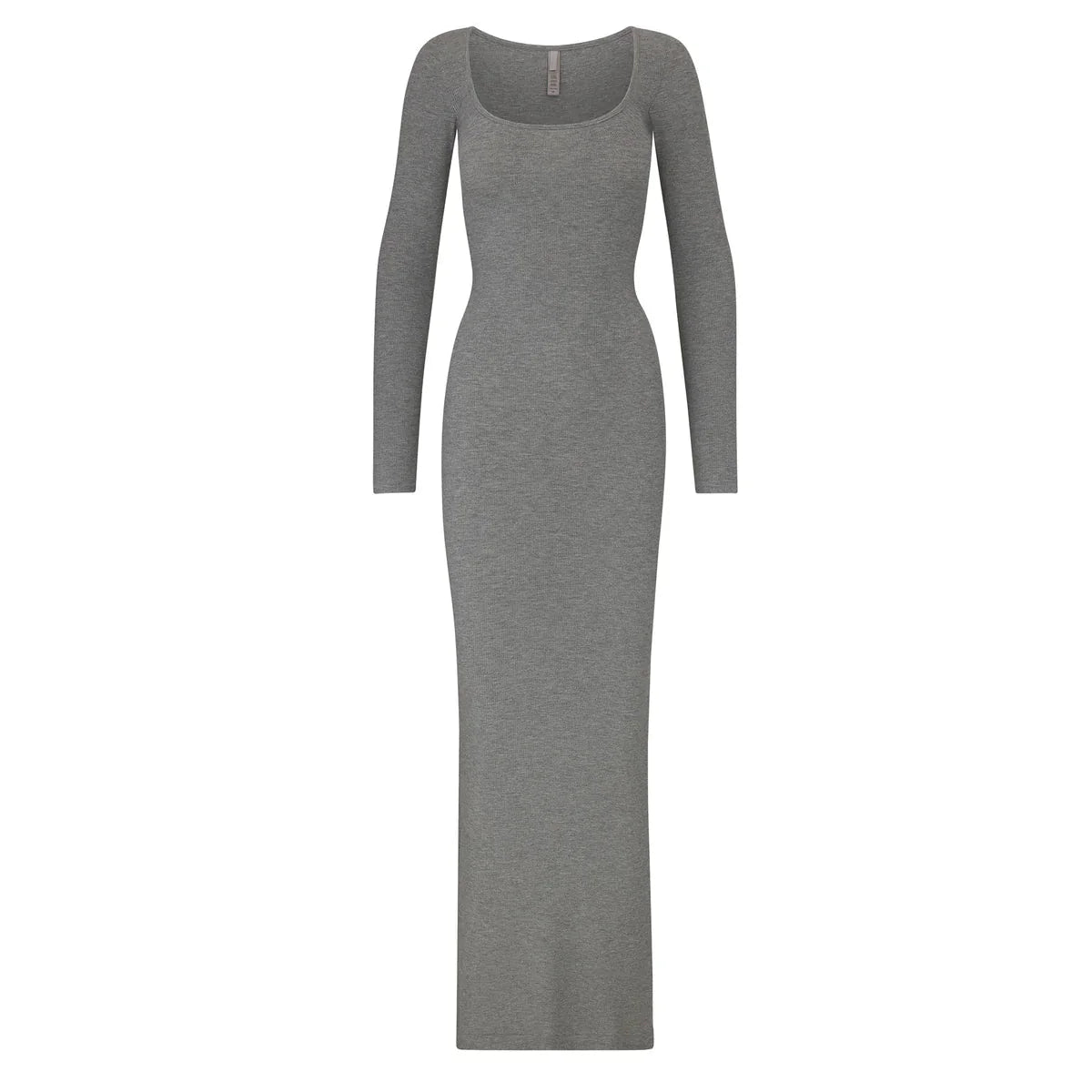 Vestido maxi suave y casual de estilo lounge