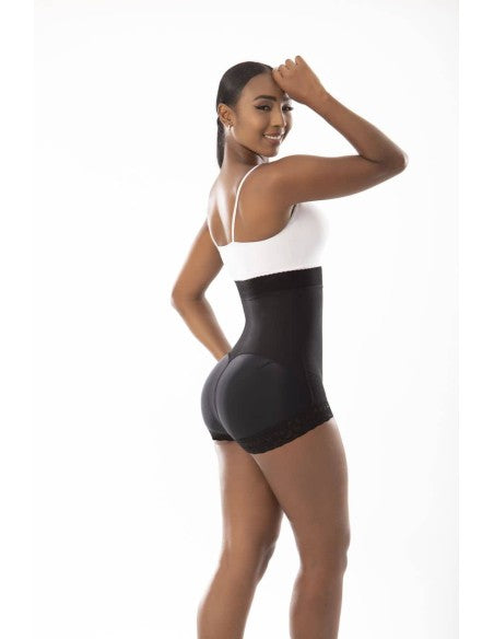 Faja Colombiana Reductora Pitbull - Short Modeladora de Uso Diario FP0536