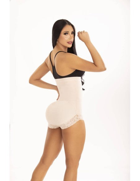 Faja Colombiana Reductora Pitbull - Short Modeladora de Uso Diario FP0536
